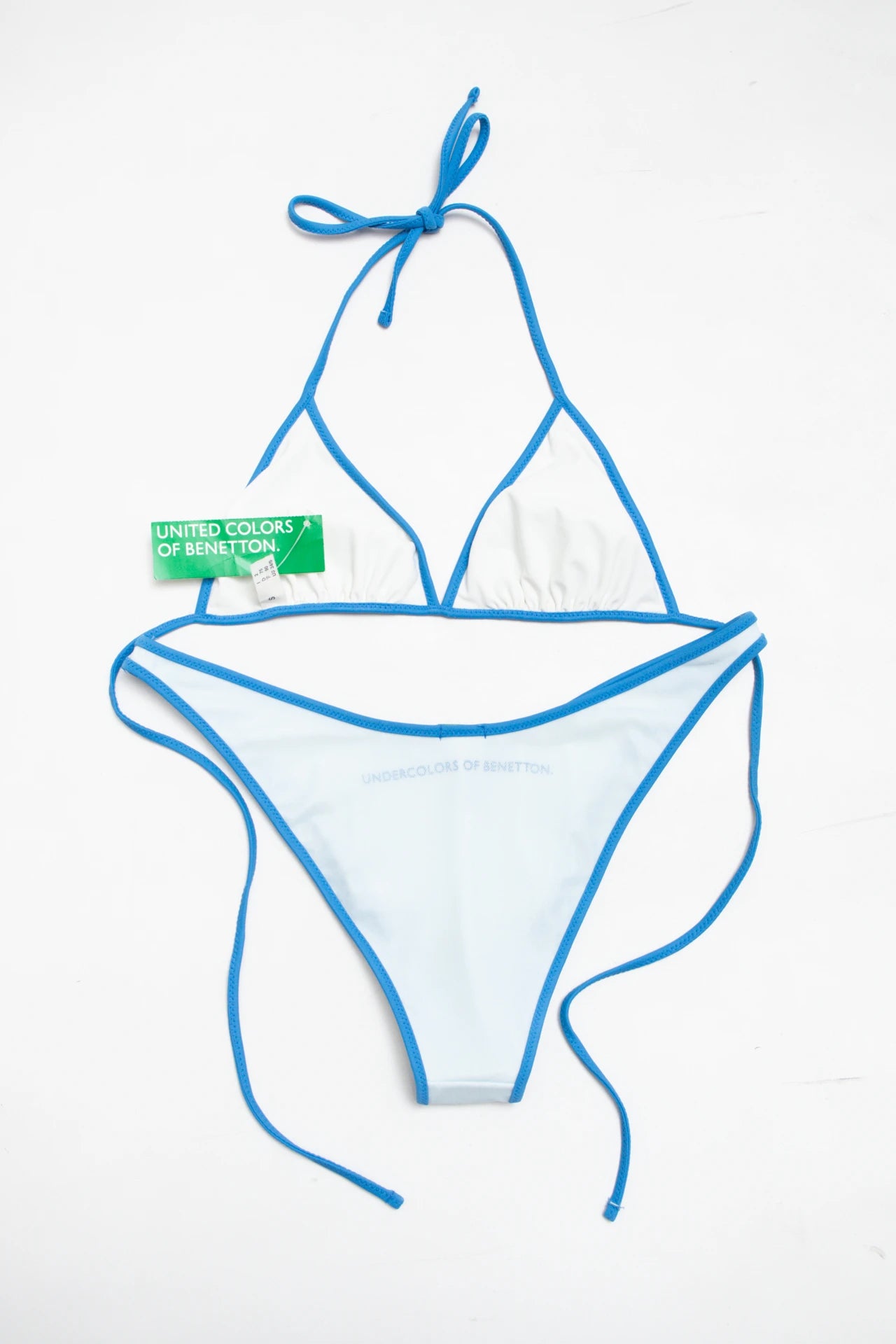 United Colors Of Benetton Bikini Set Blue | c. 166 | Size 10