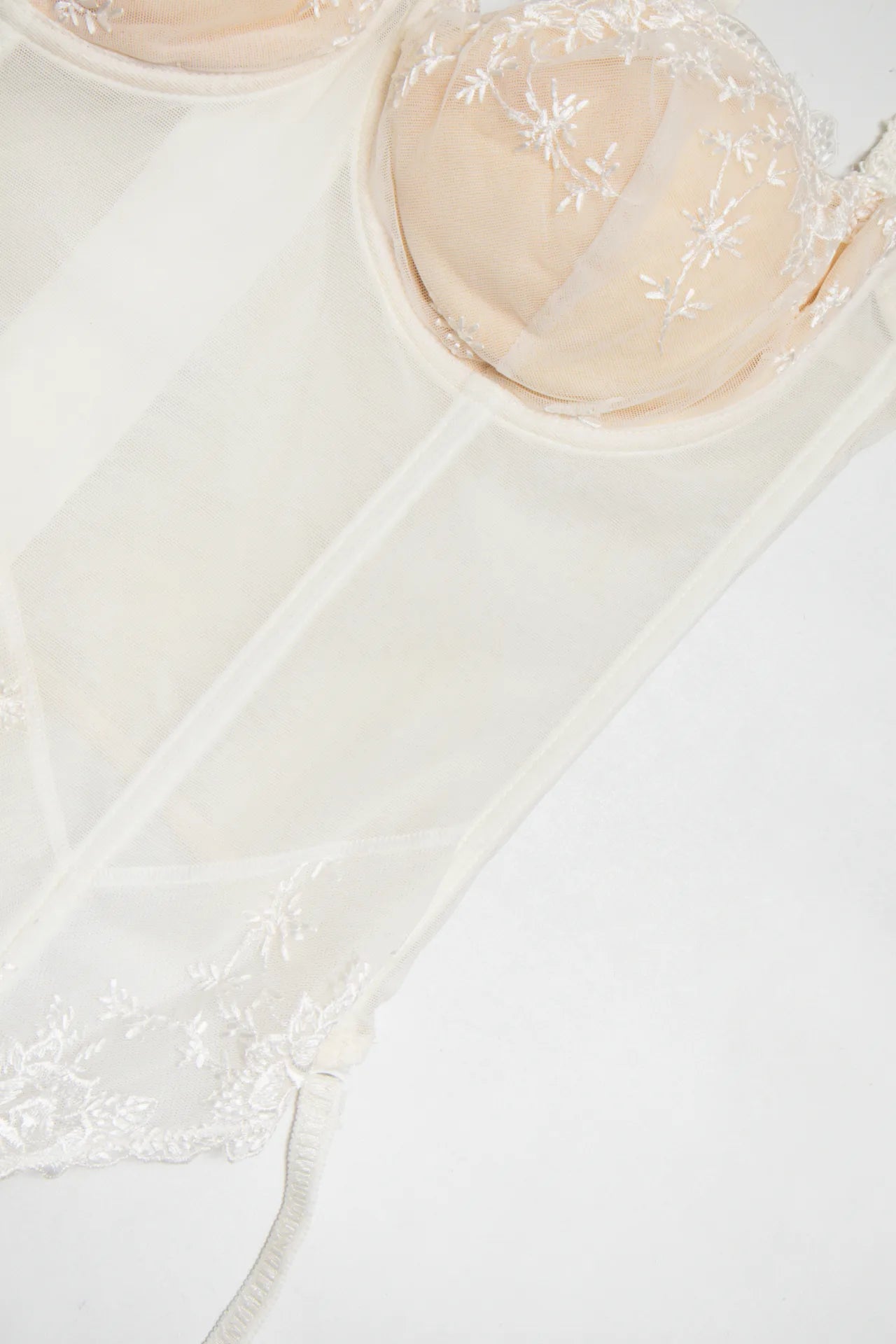 Bustier/corset White | c. 166 | Size 8/10 | D cup