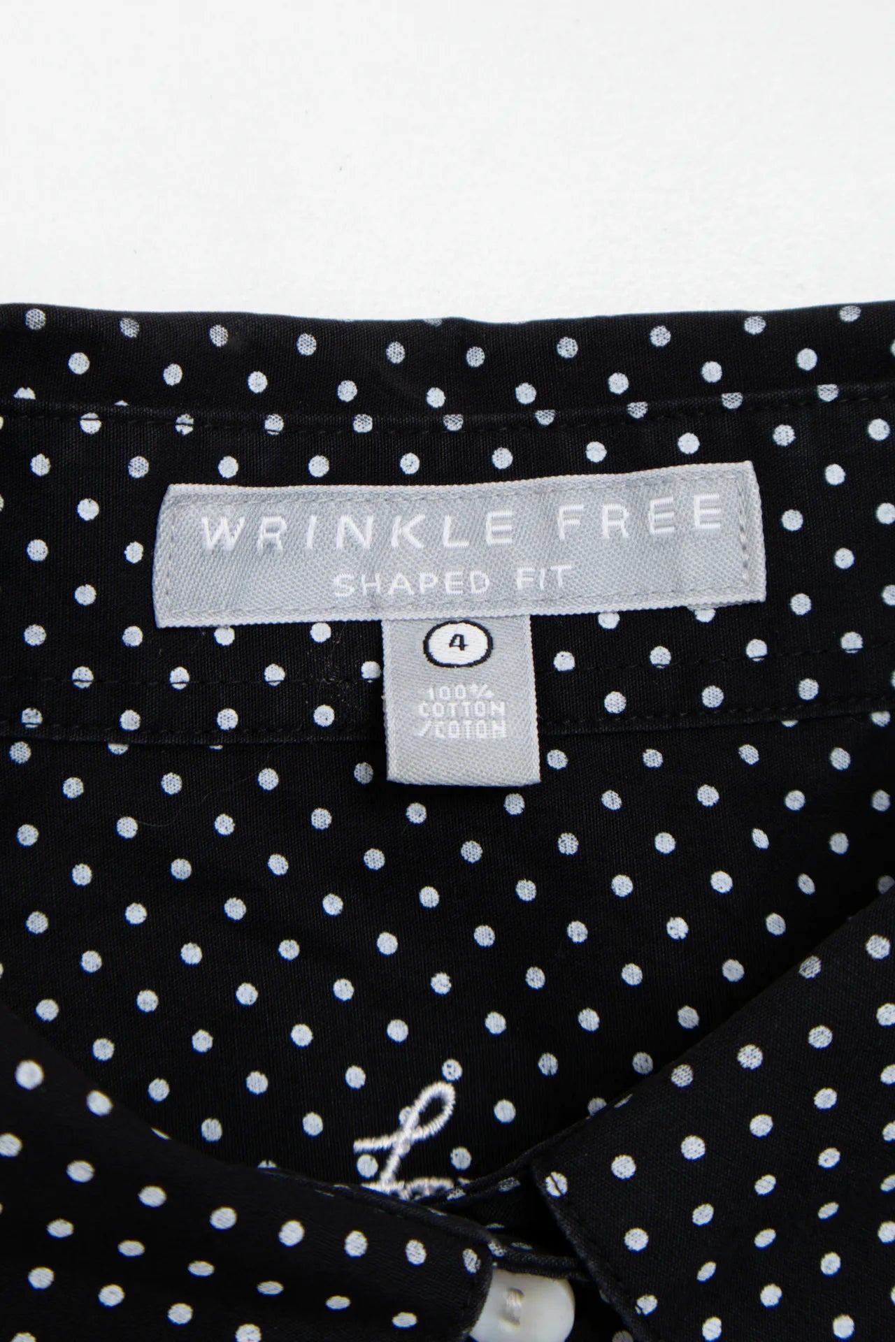 Button-up Shirt Black | c. 166 | Size 12