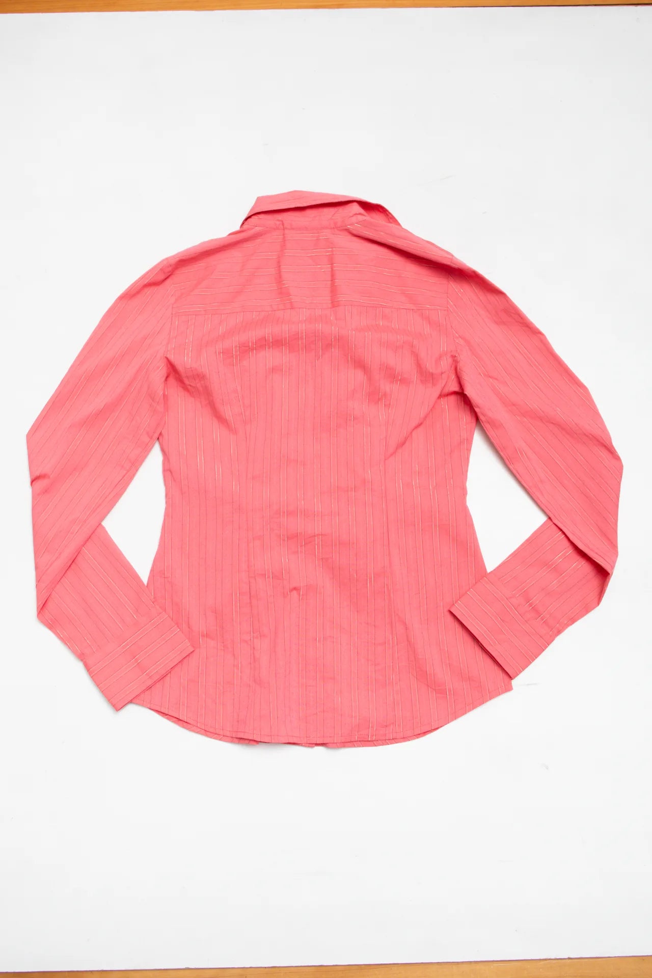 Attention Long Sleeve Button-up Shirt Pink | c. 166 | Size 6