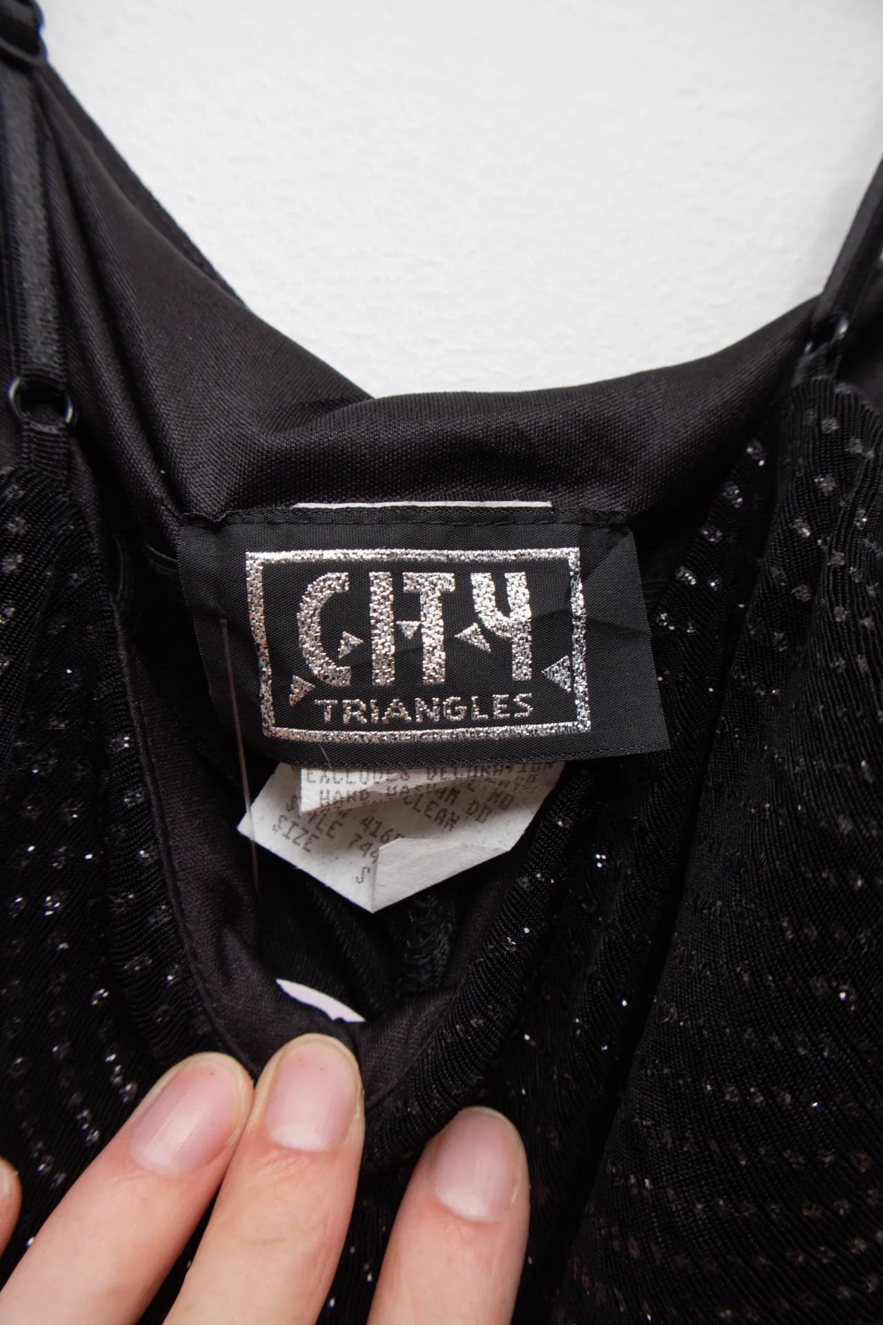 City Triangles Dress Black | c. 166 | Size 6/8