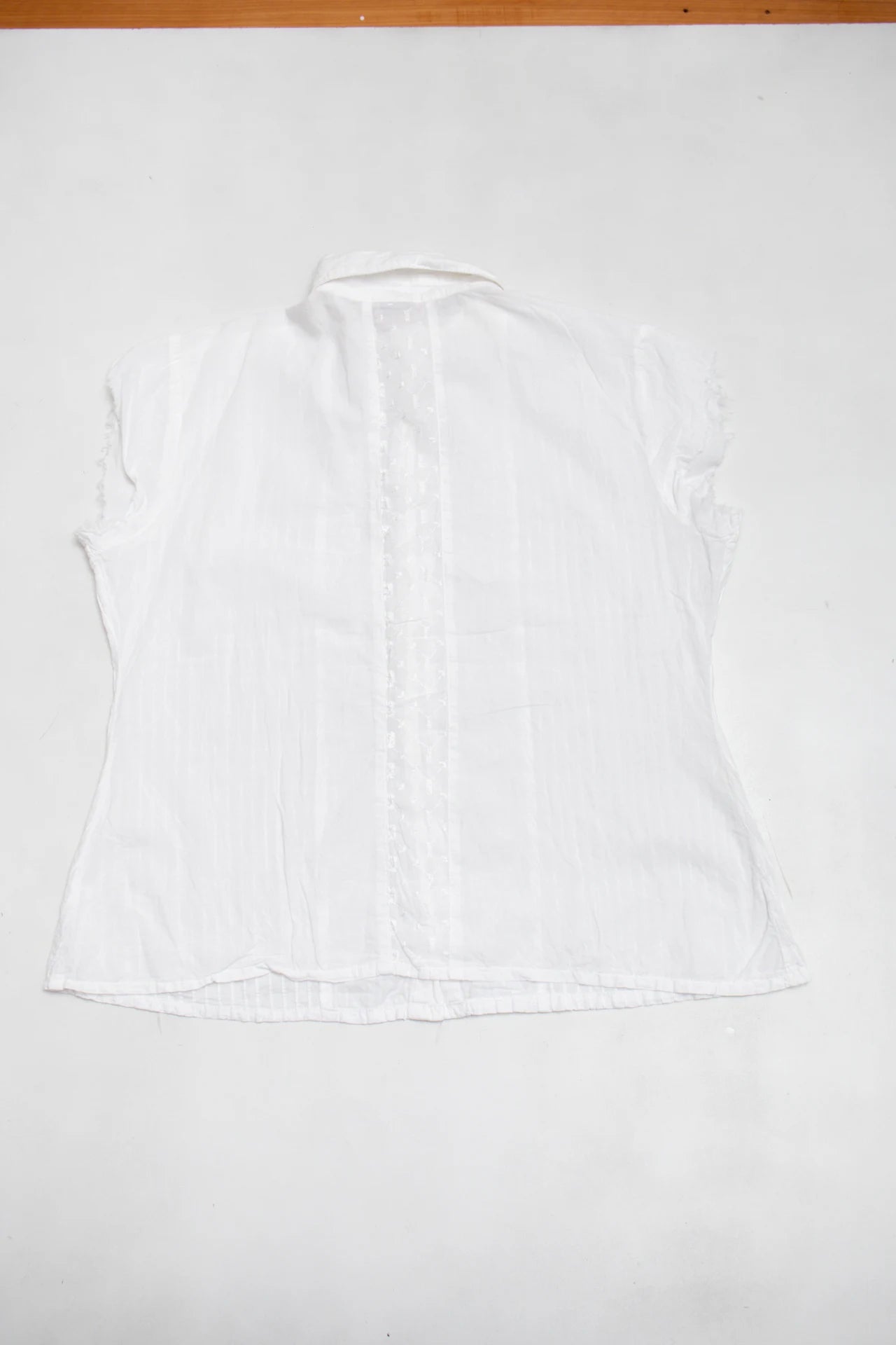 Indian Emporium Button-up Blouse White | c. 166 | Size 12/14