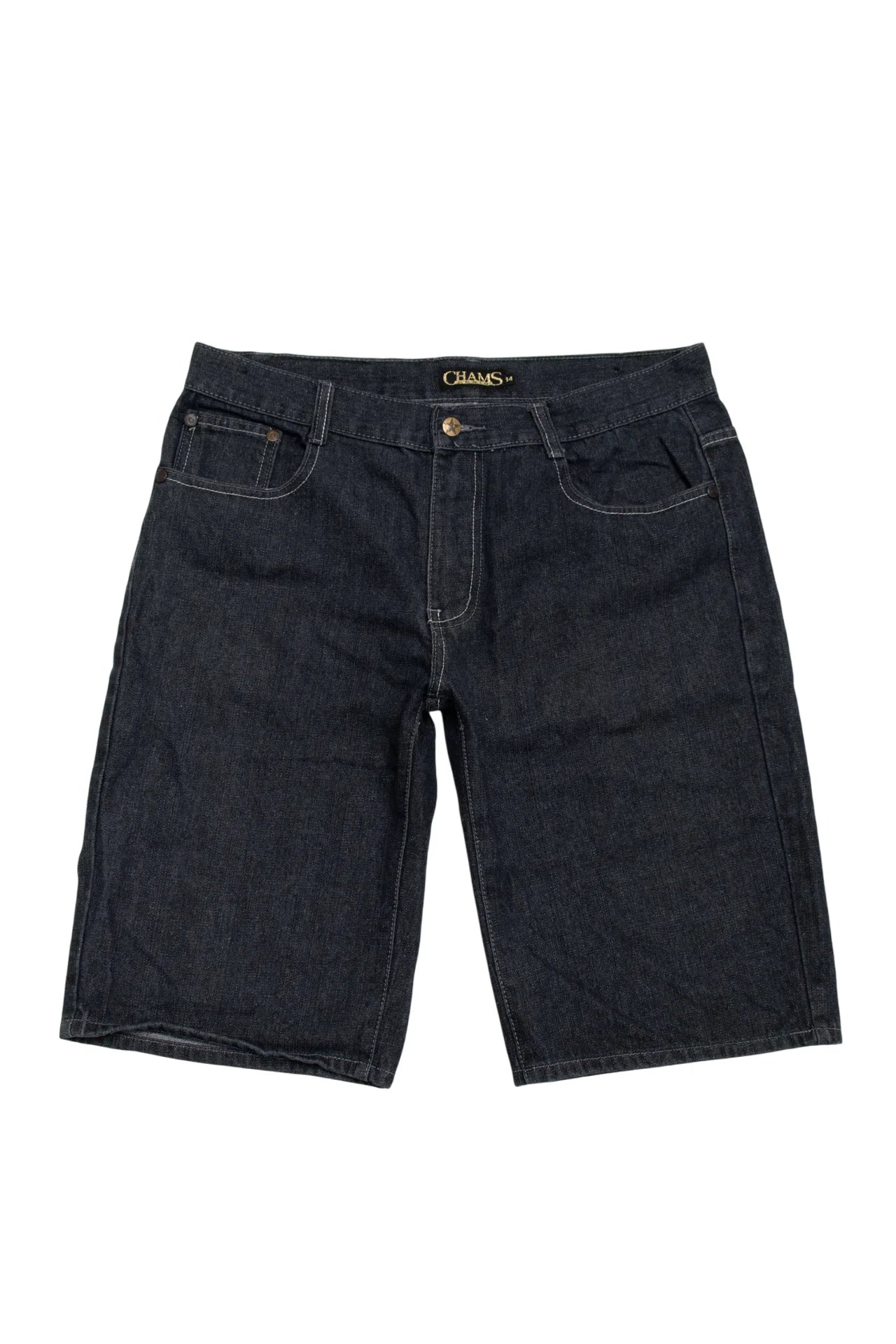 Chams Denim Shorts Black | c. 166 | Size 12