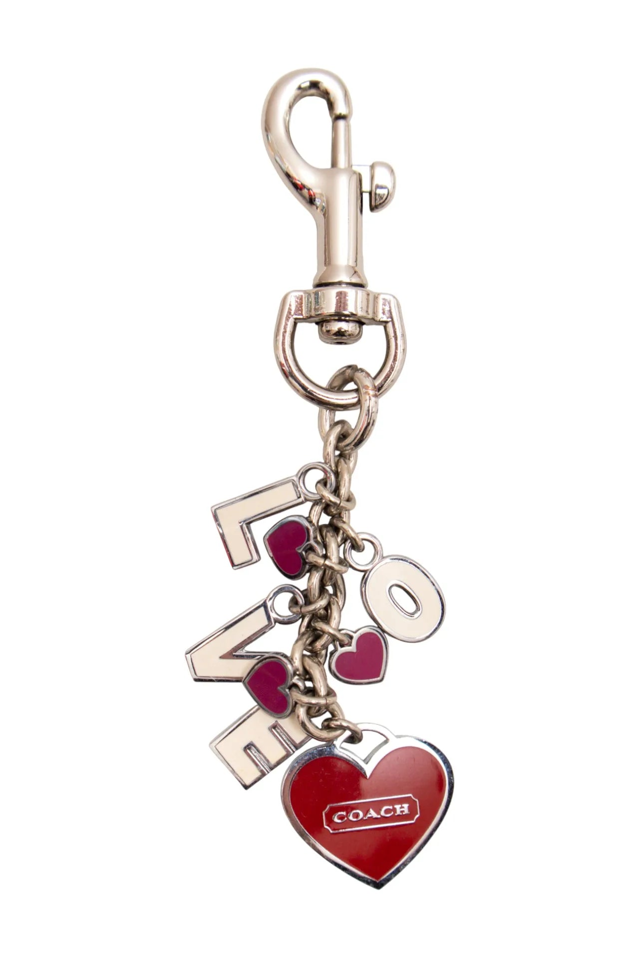 Coach /accessory/keychain/charm Red | c. 166 | Size