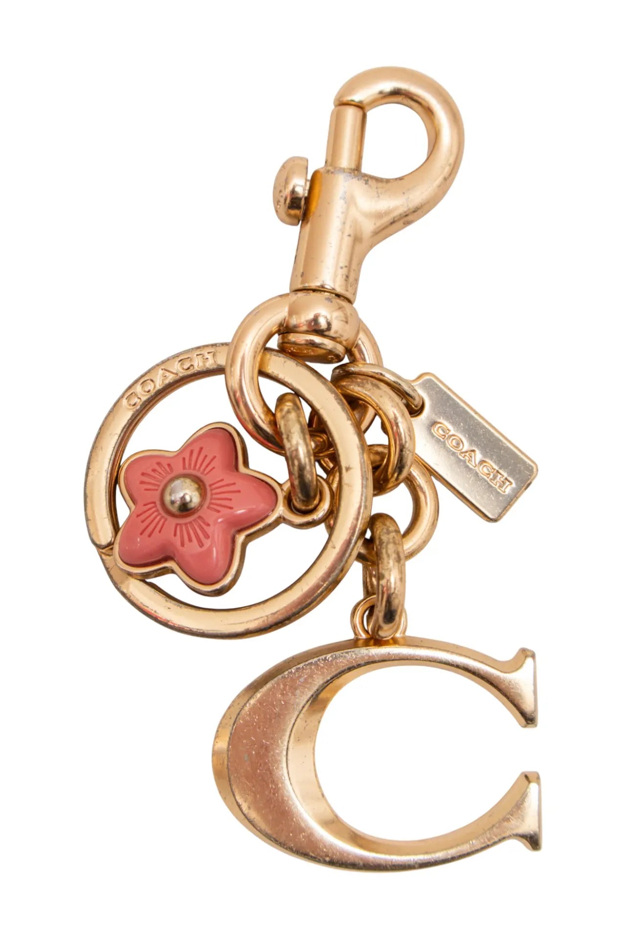 Coach .accessory (keychain) Gold | c. 166 | Size