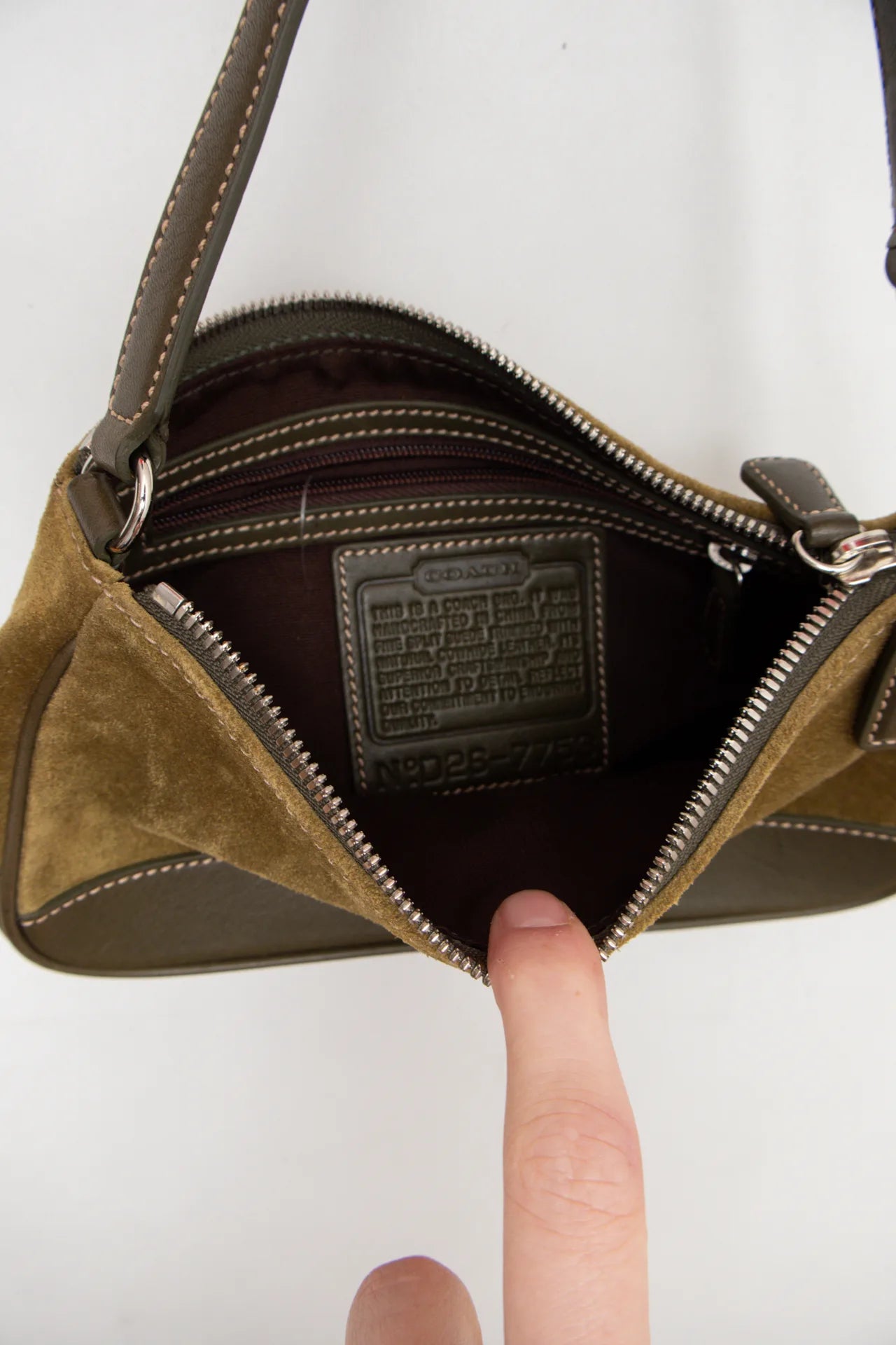 Coach Bag Green | c. 166 | Size