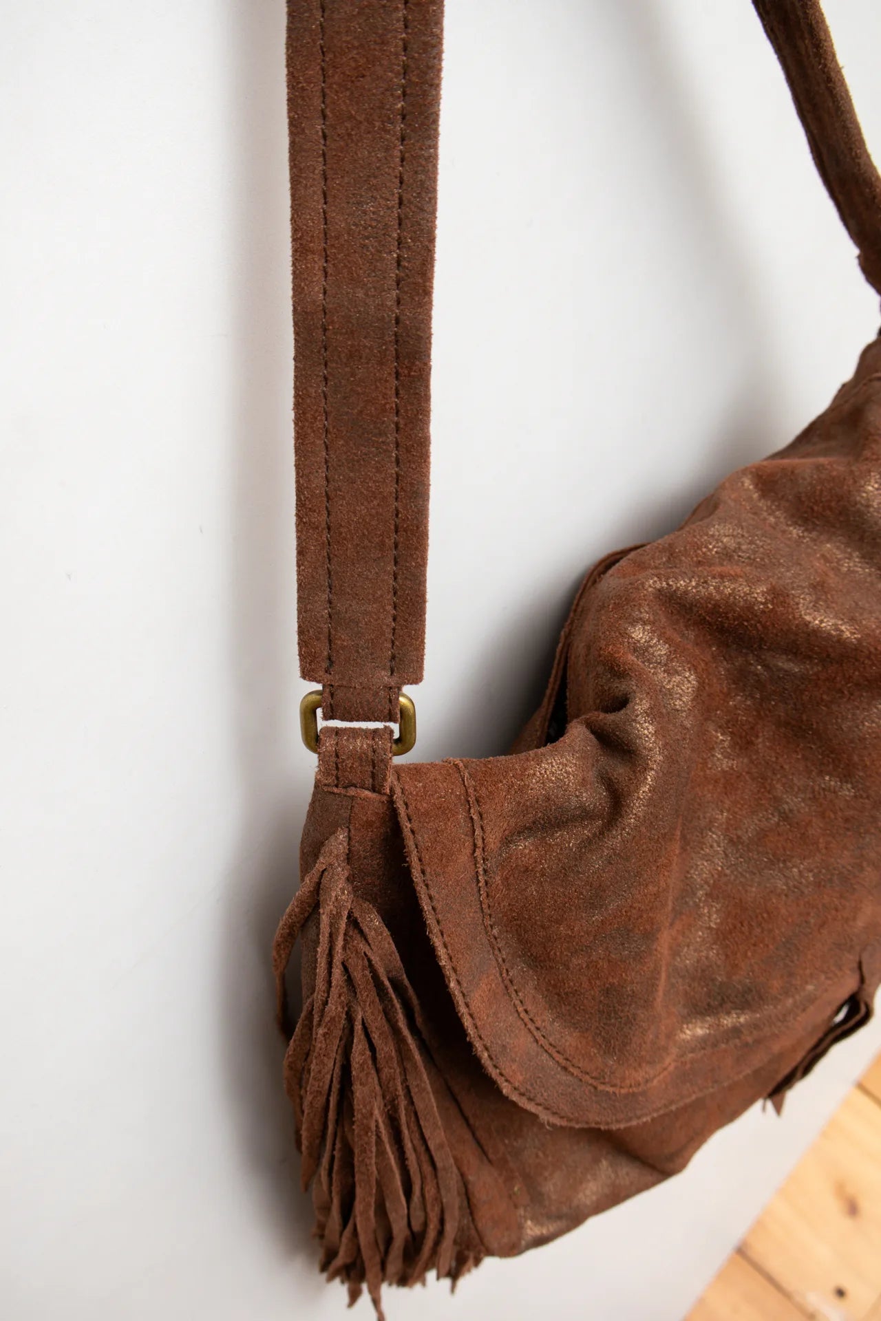 Hobo Bag Brown | c. 166 | Size