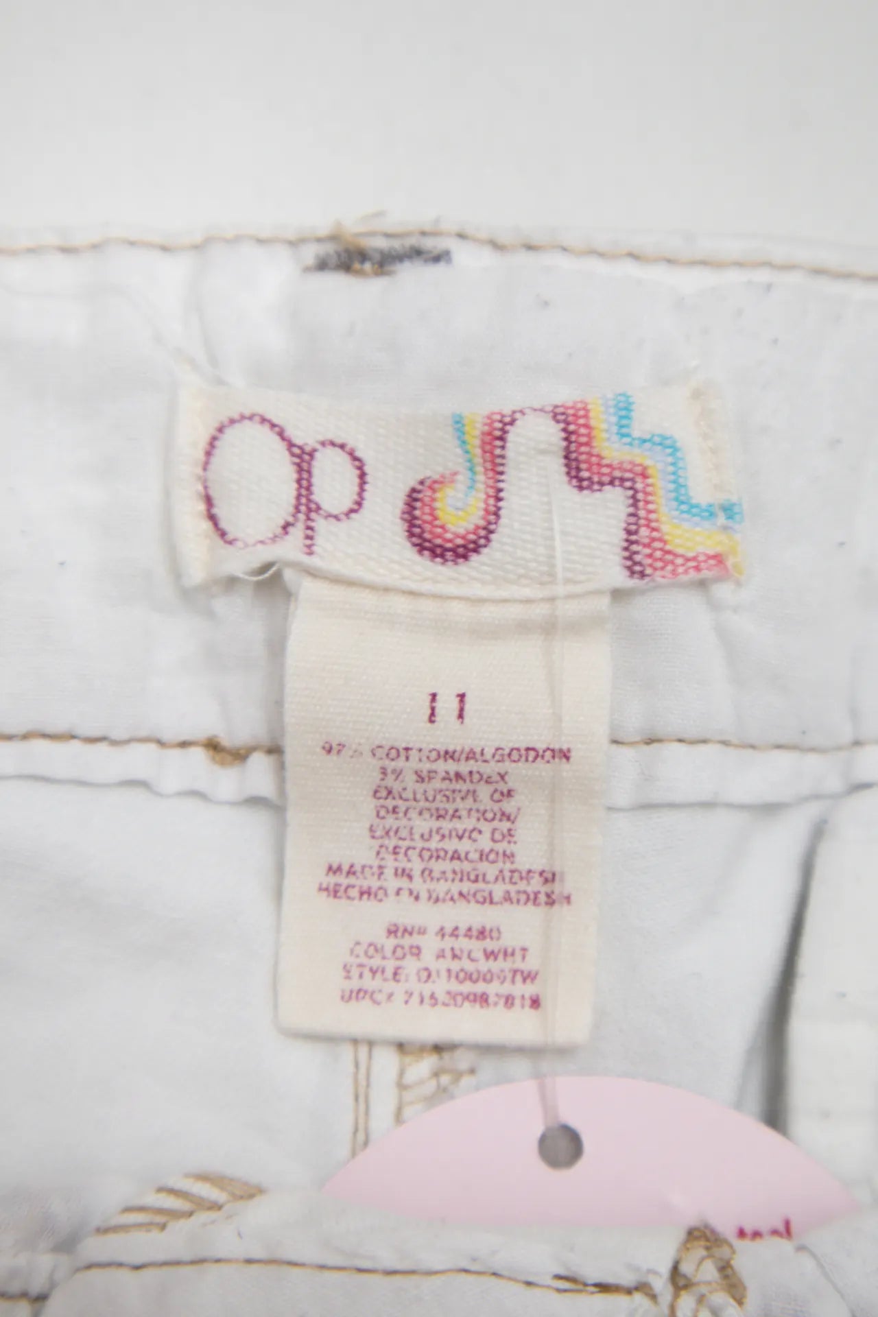 Op Shorts White | c. 167 | Size 10