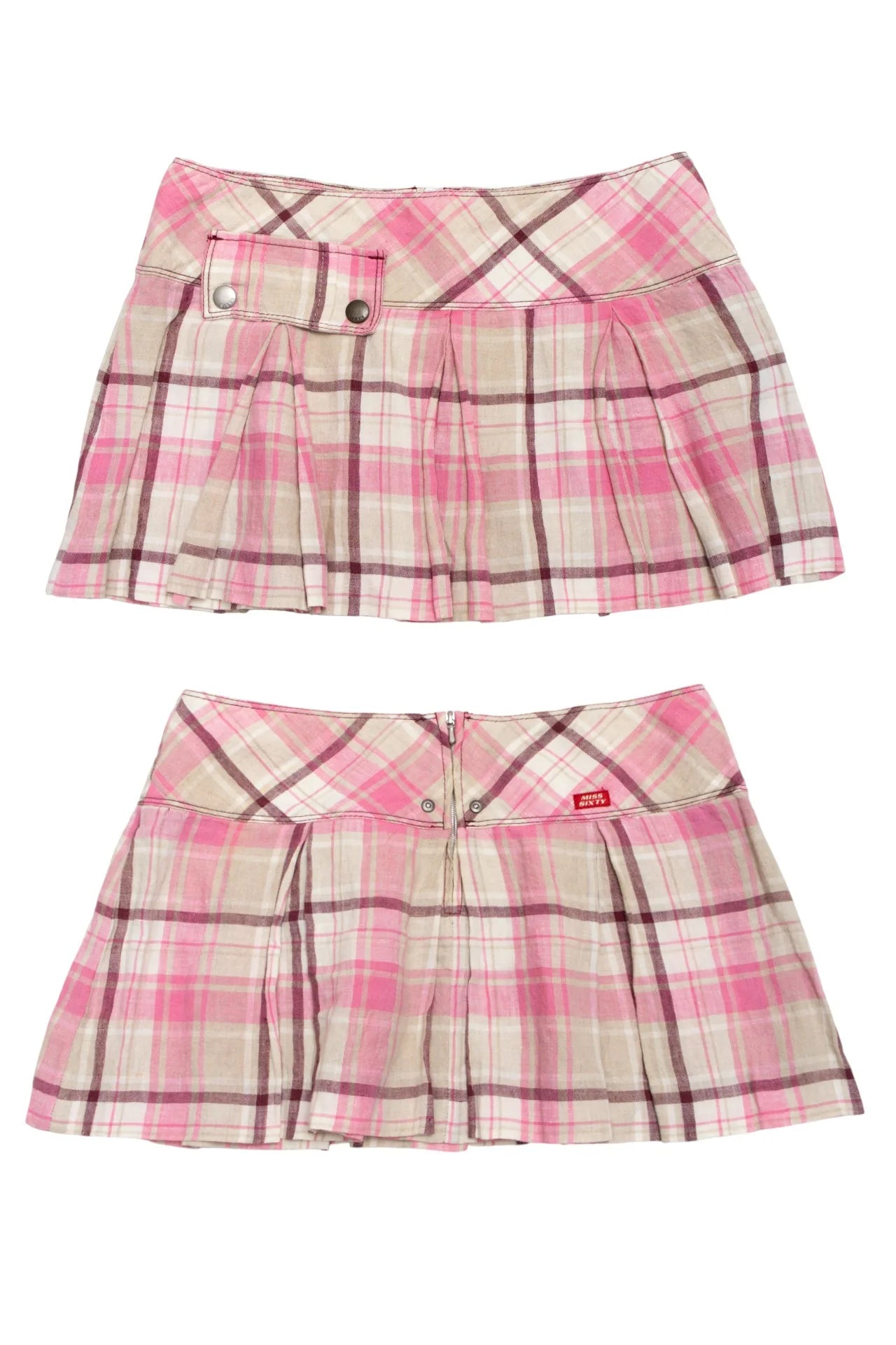 Miss Sixty Mini Skirt Pink | c. 167 | Size 8