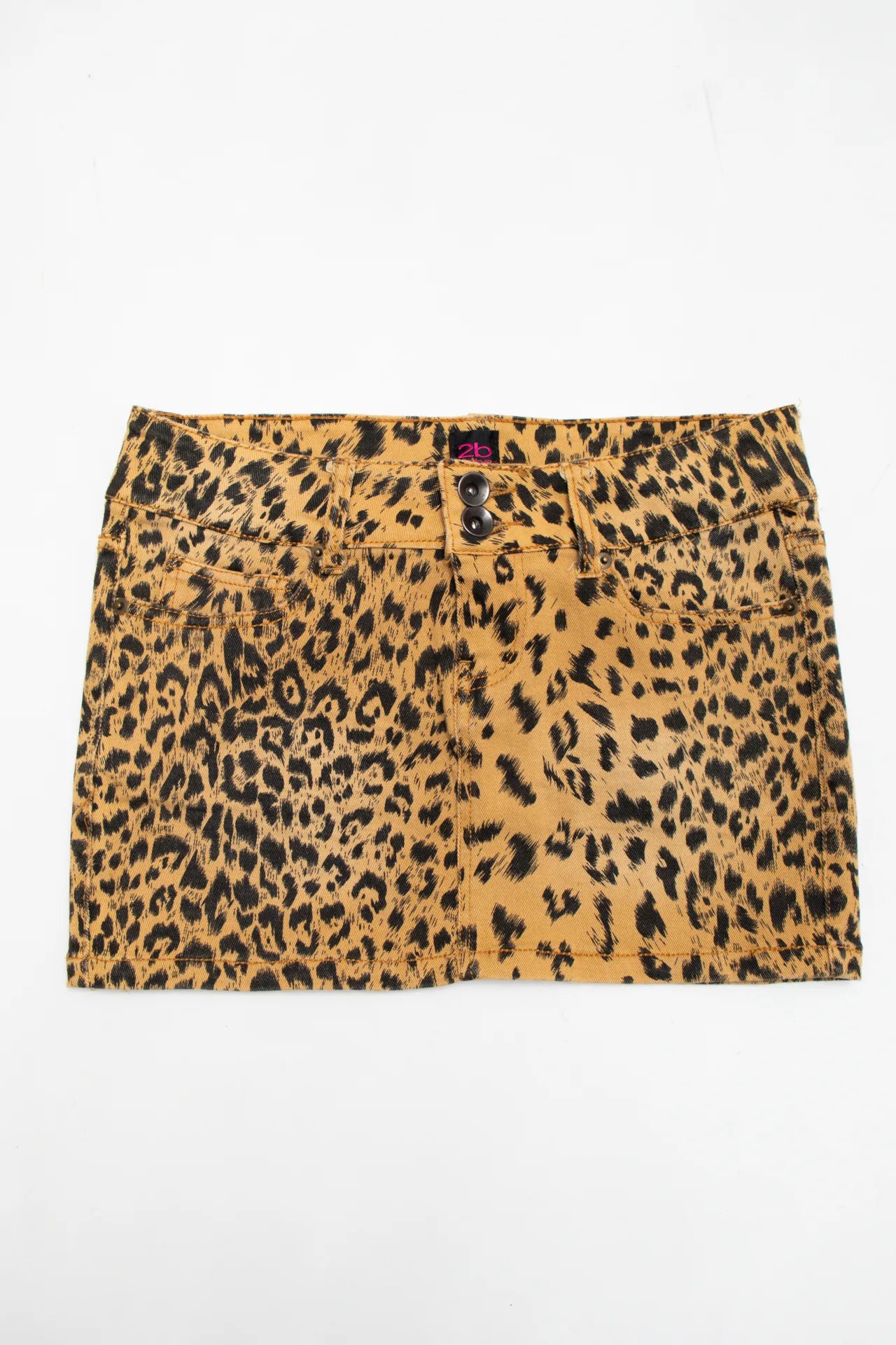 2b Bebe Mini Skirt Yellow | c. 167 | Size 8