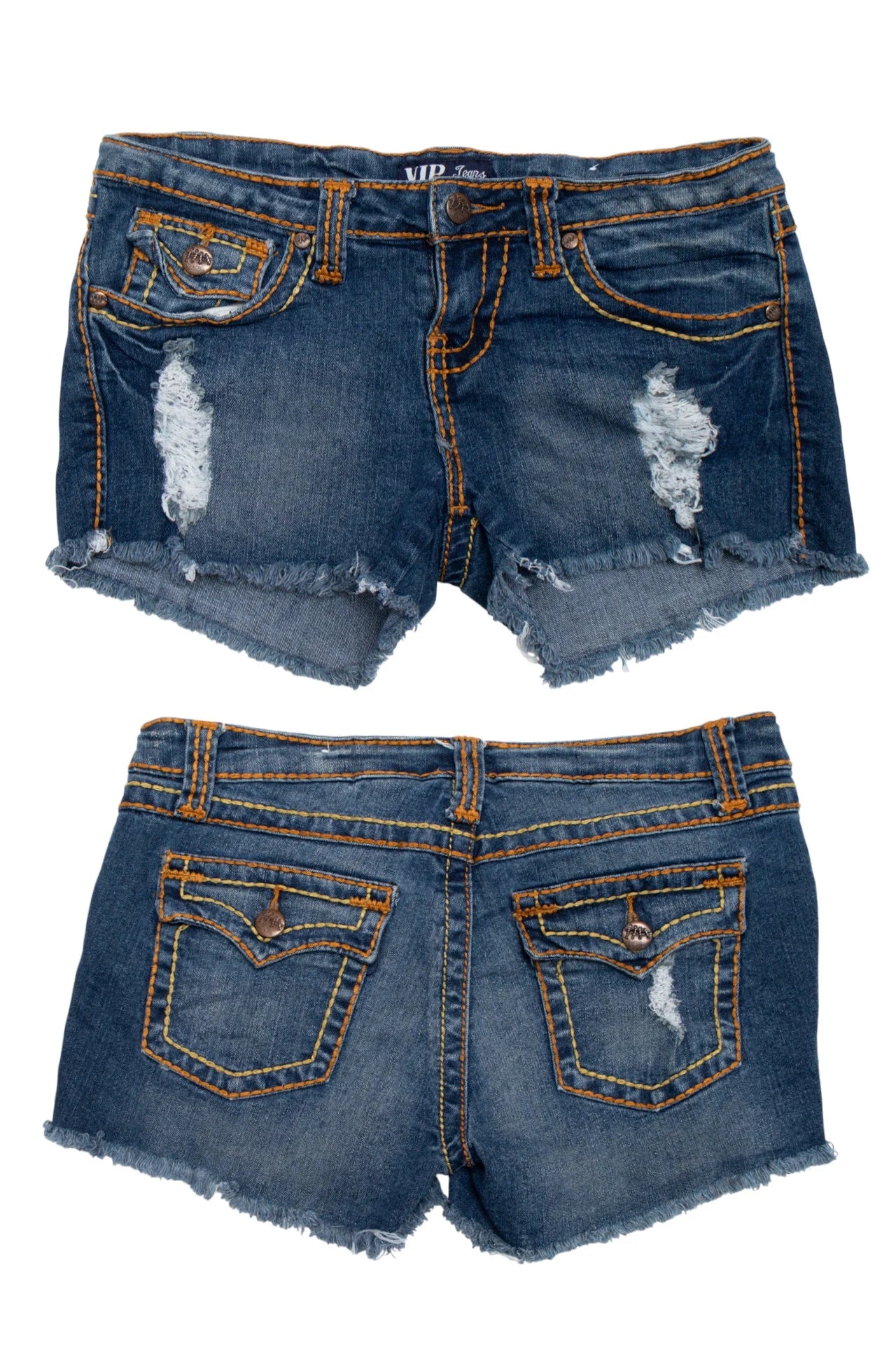 Vip Jeans Denim Shorts Blue | c. 167 | Size 8/10