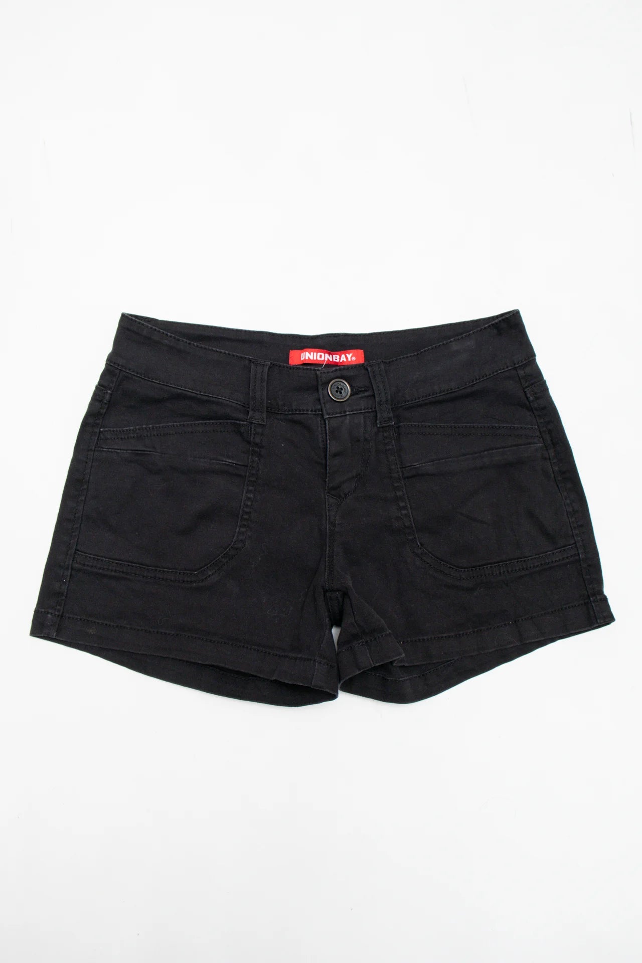 Unionbay Casual Cotton Shorts Black | c. 167 | Size 6/8