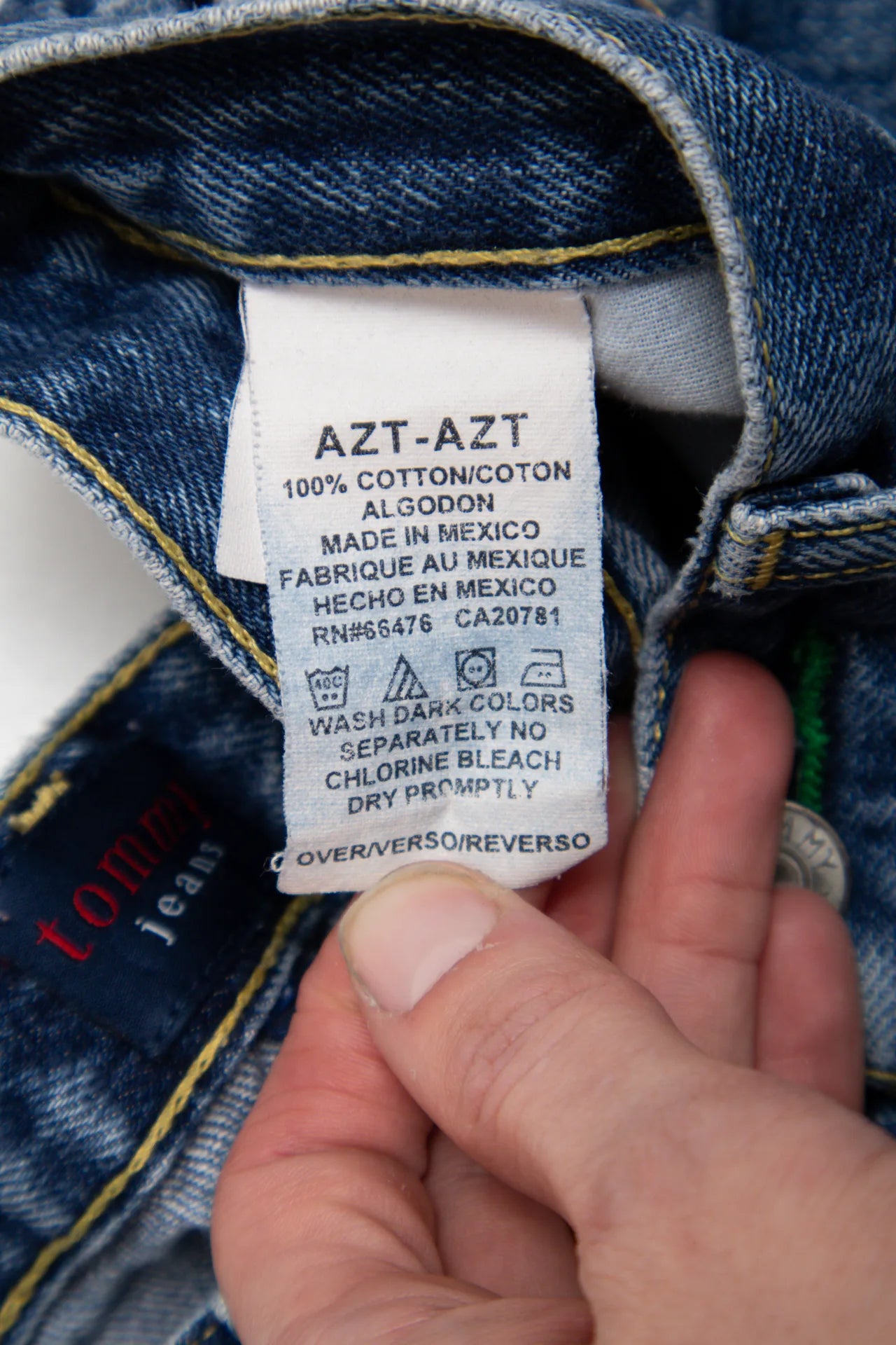 Tommy Jeans Denim Shorts Blue | c. 167 | Size 8