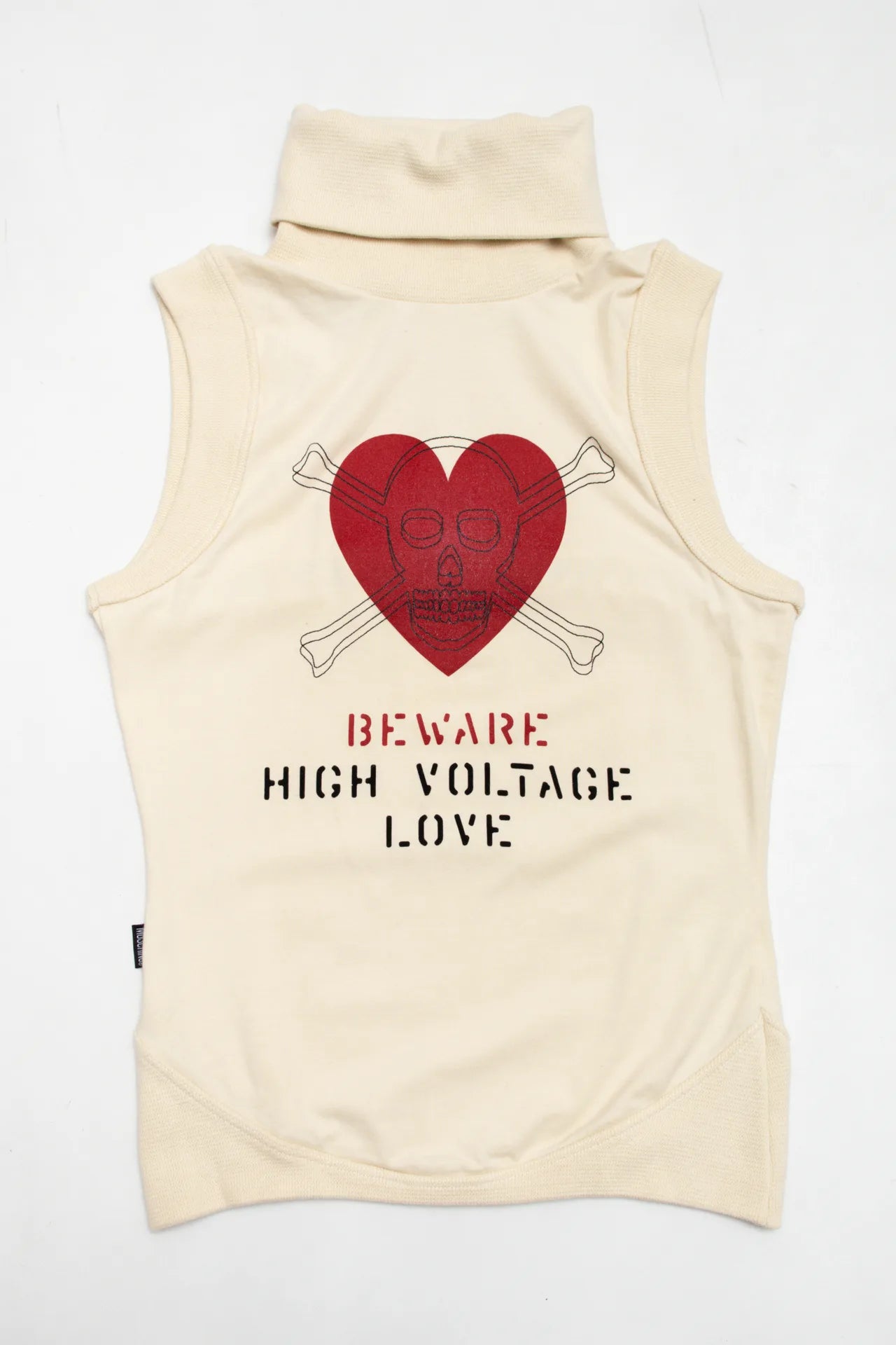 Moschino Jeans Sleeveless Top Beige | c. 167 | Size 6/8