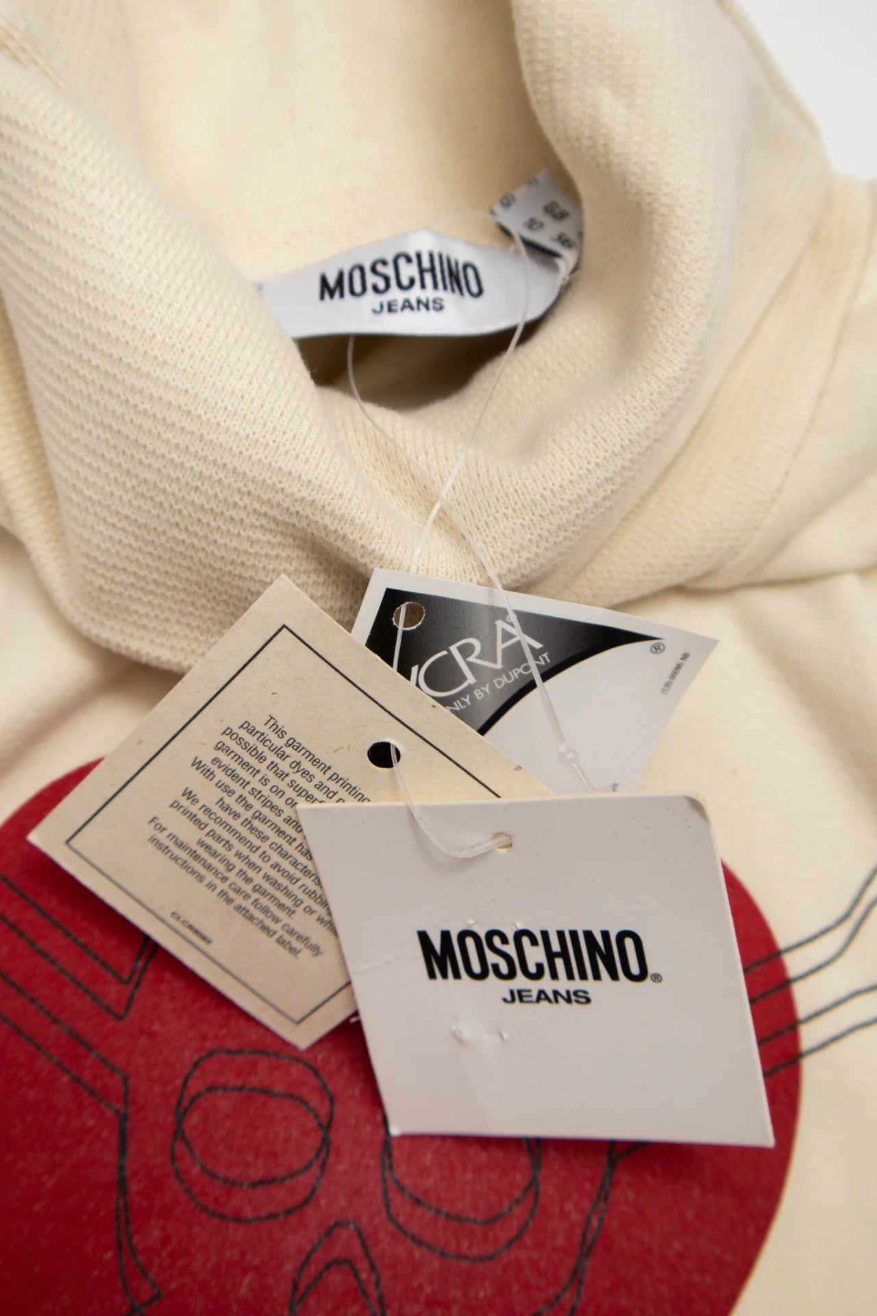 Moschino Jeans Sleeveless Top Beige | c. 167 | Size 6/8