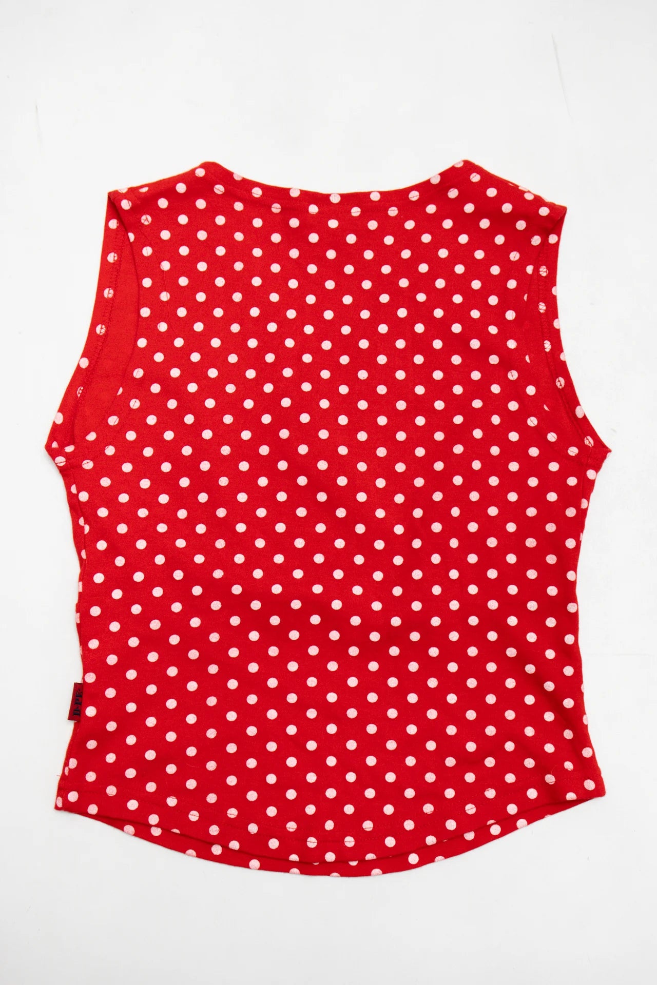 Dite Jeans Sleeveless Top Red | c. 167 | Size 8