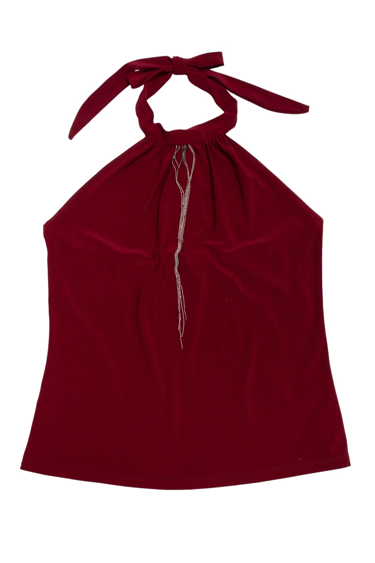 Fashion Exit Halter Top Red | c. 167 | Size 10