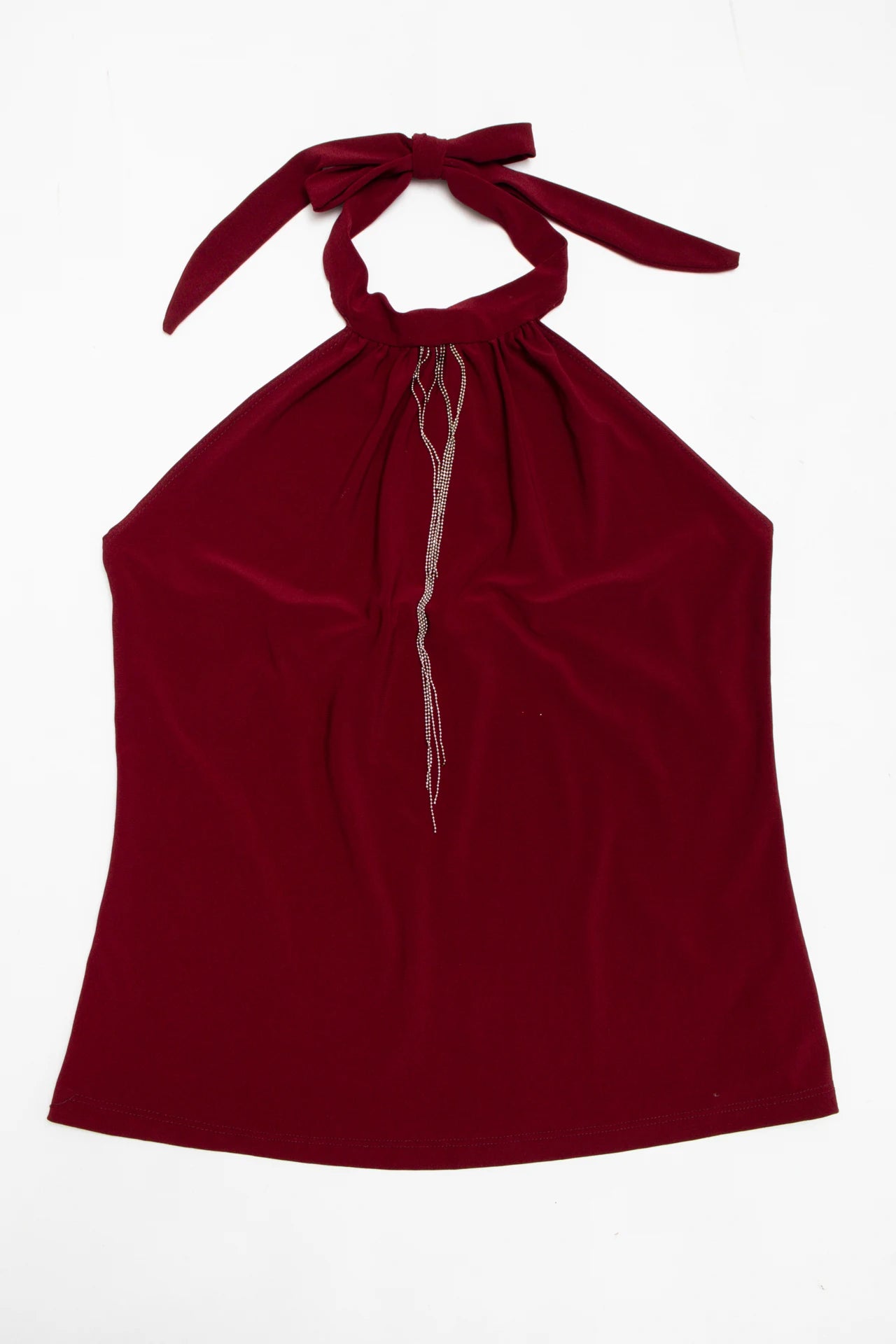 Fashion Exit Halter Top Red | c. 167 | Size 10