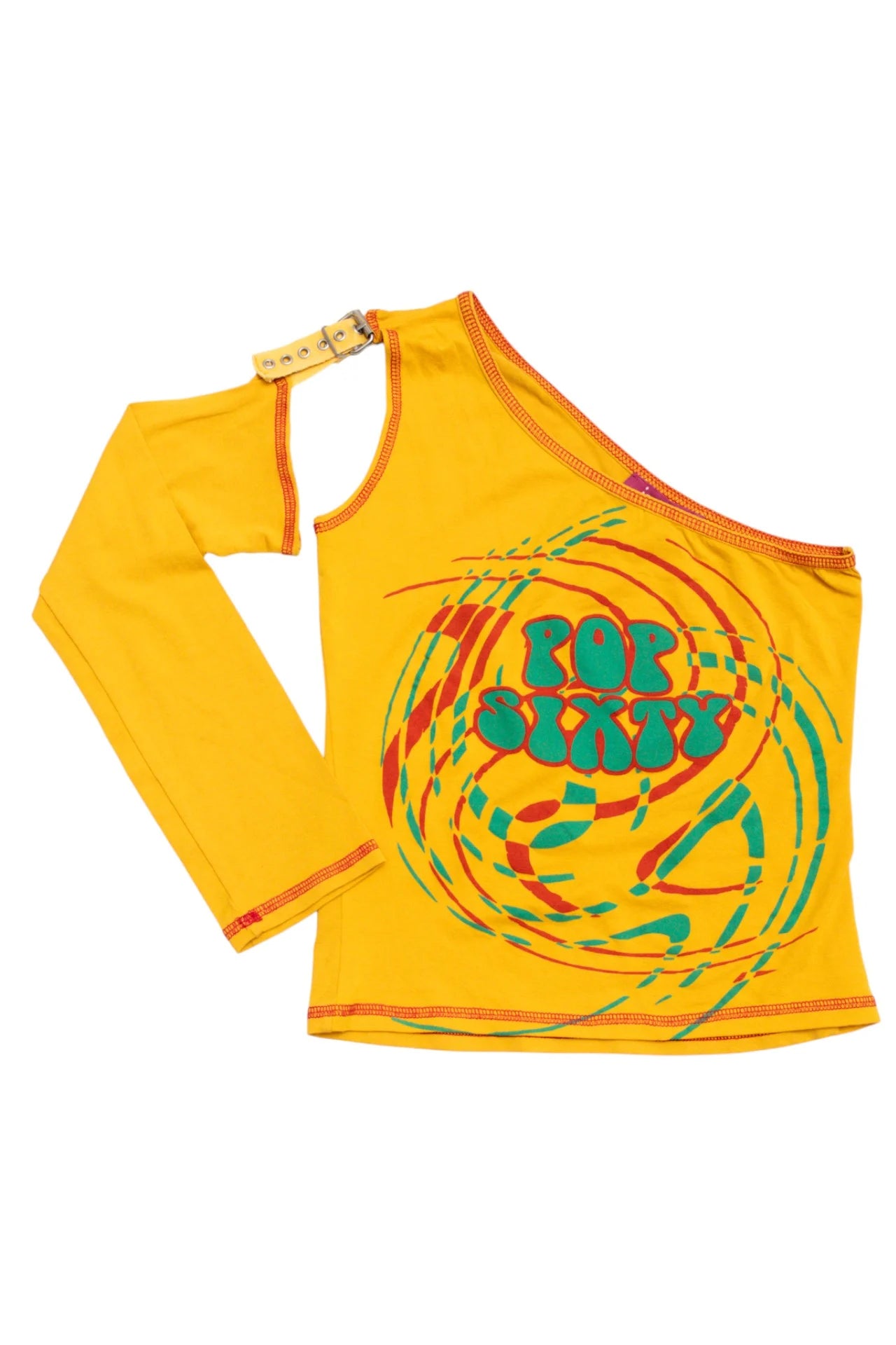 Jennyfer One-shoulder Top Yellow | c. 167 | Size 8/10