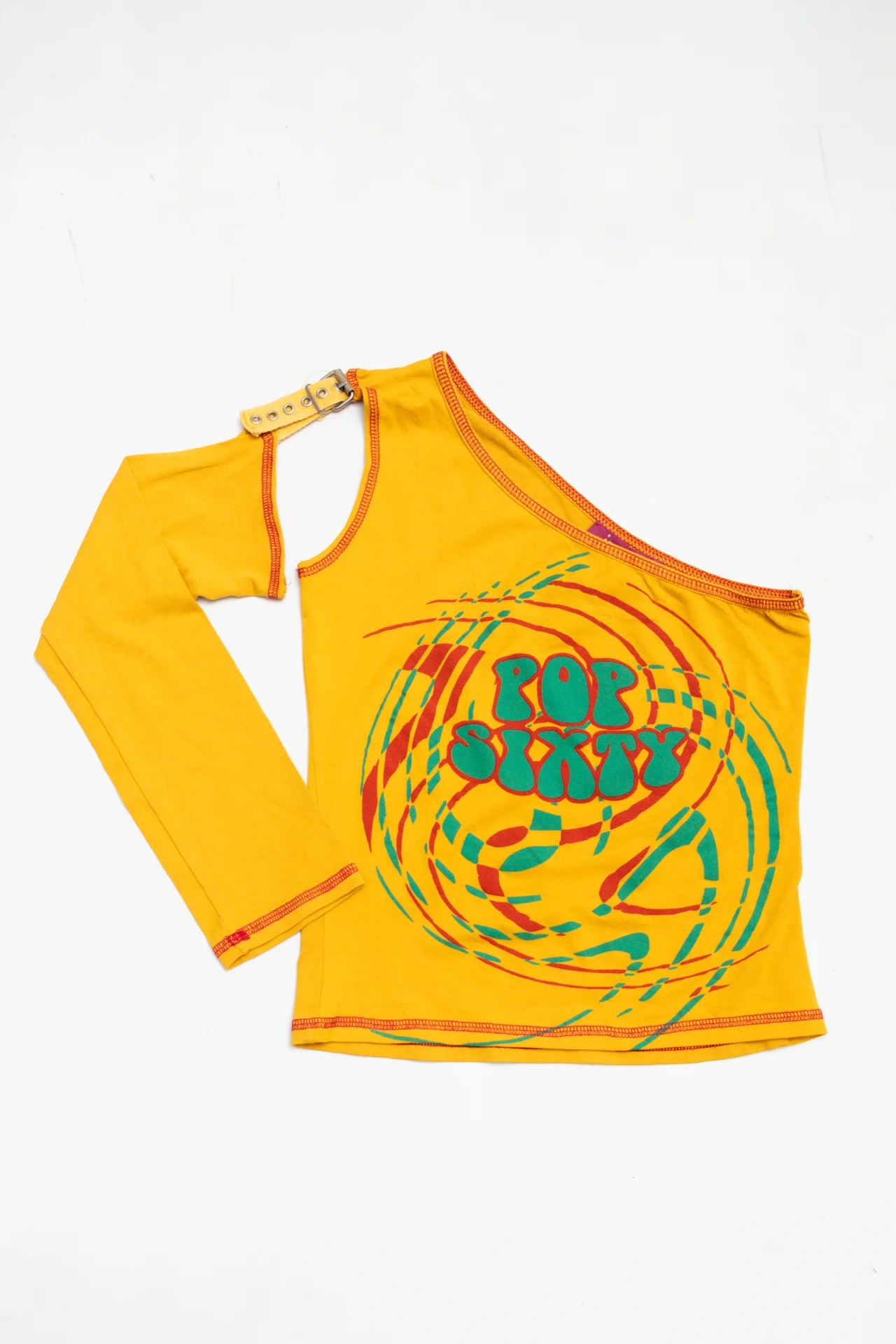 Jennyfer One-shoulder Top Yellow | c. 167 | Size 8/10