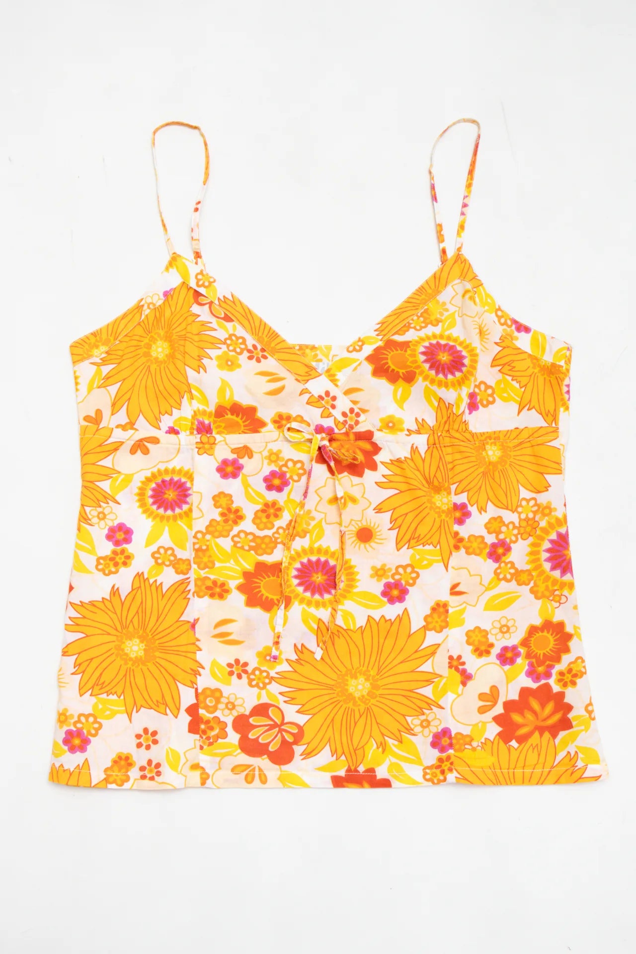 Mim Cami Top Yellow | c. 167 | Size 10