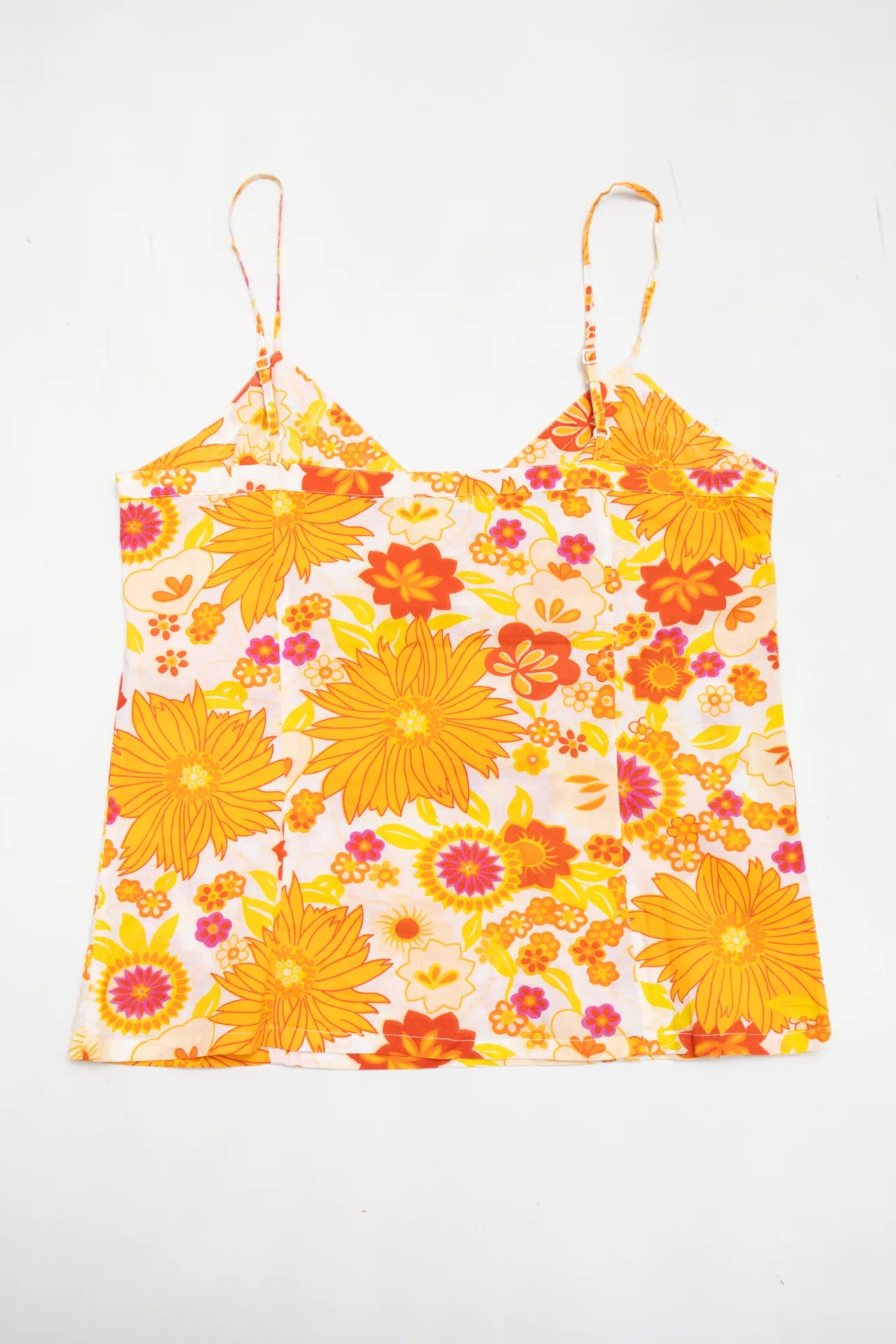 Mim Cami Top Yellow | c. 167 | Size 10