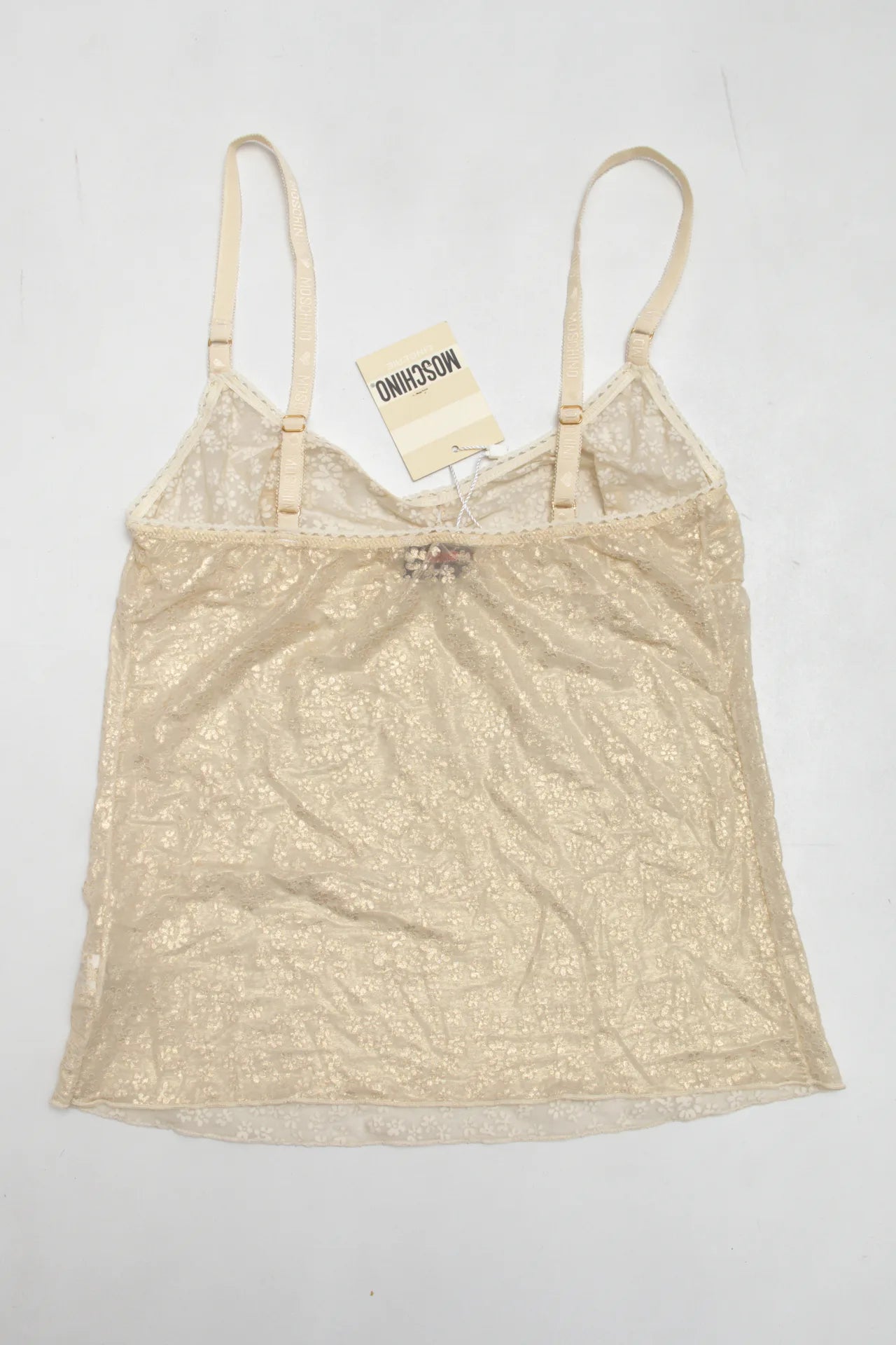 Moschino Cami Top Beige | c. 167 | Size 10