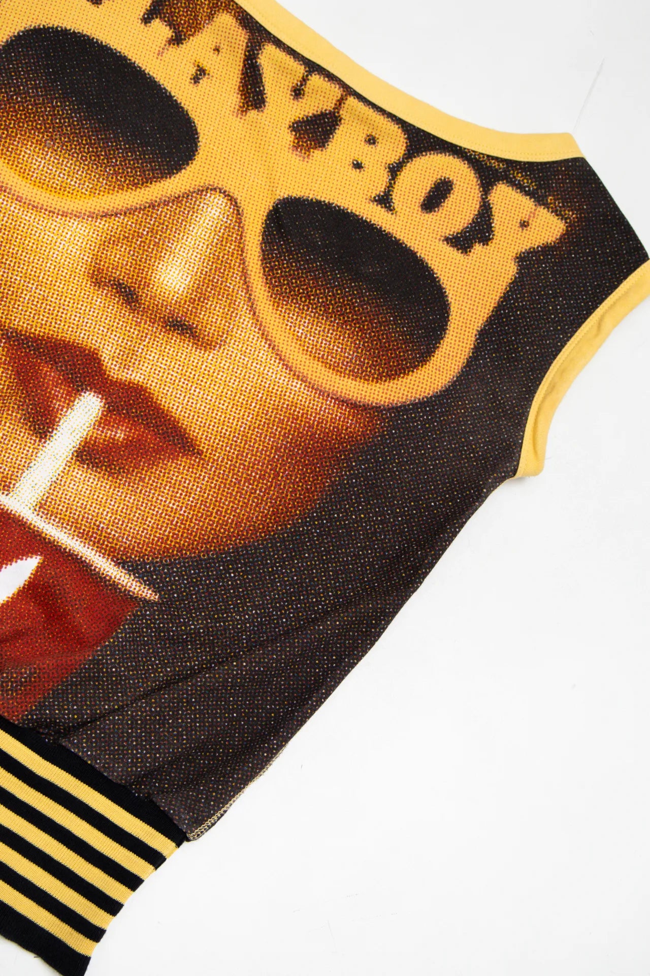 Playboy Top Yellow | c. 167 | Size 8