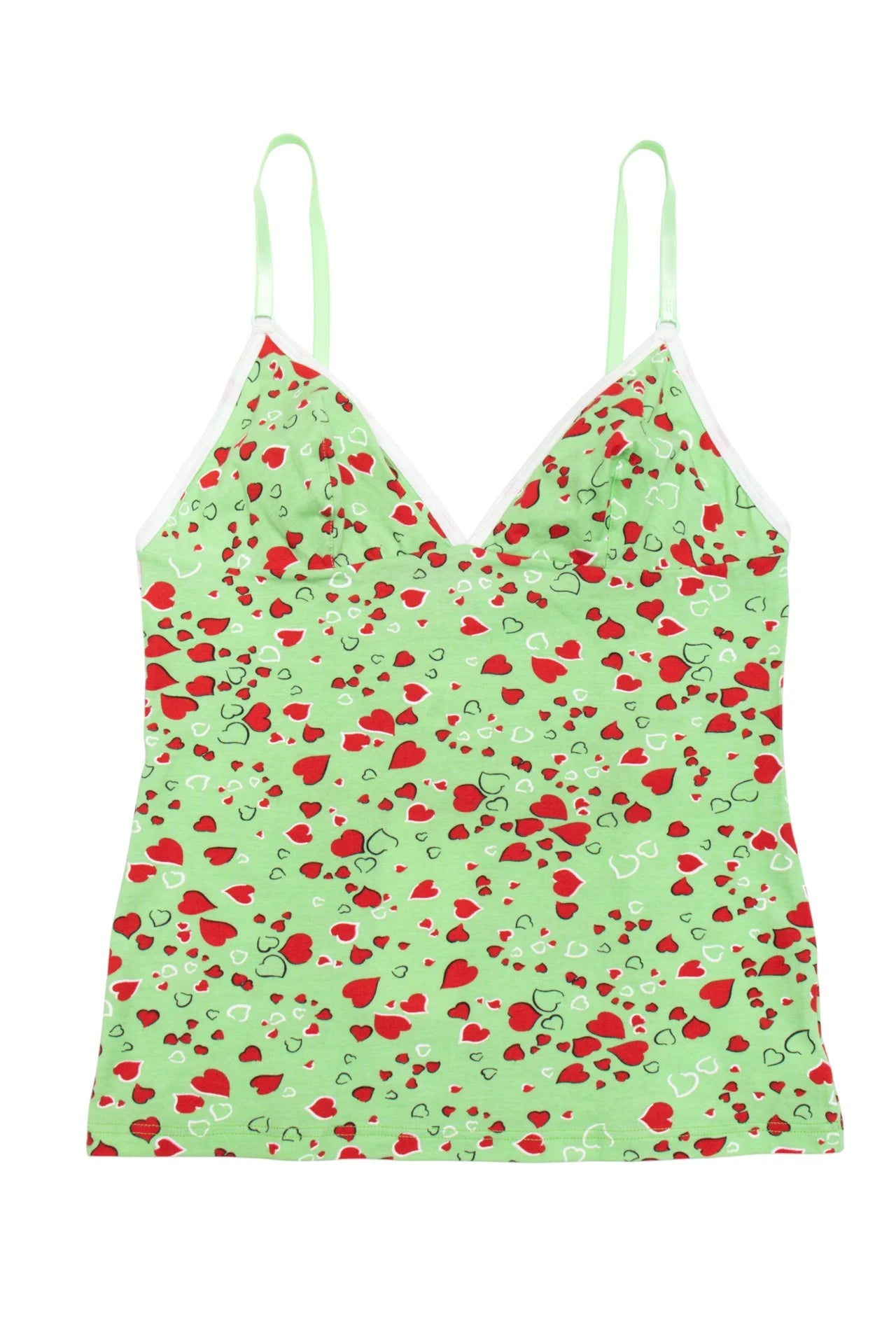 D&g Logo Cami Top Green | c. 167 | Size 10/12