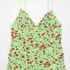 D&g Logo Cami Top Green | c. 167 | Size 10/12