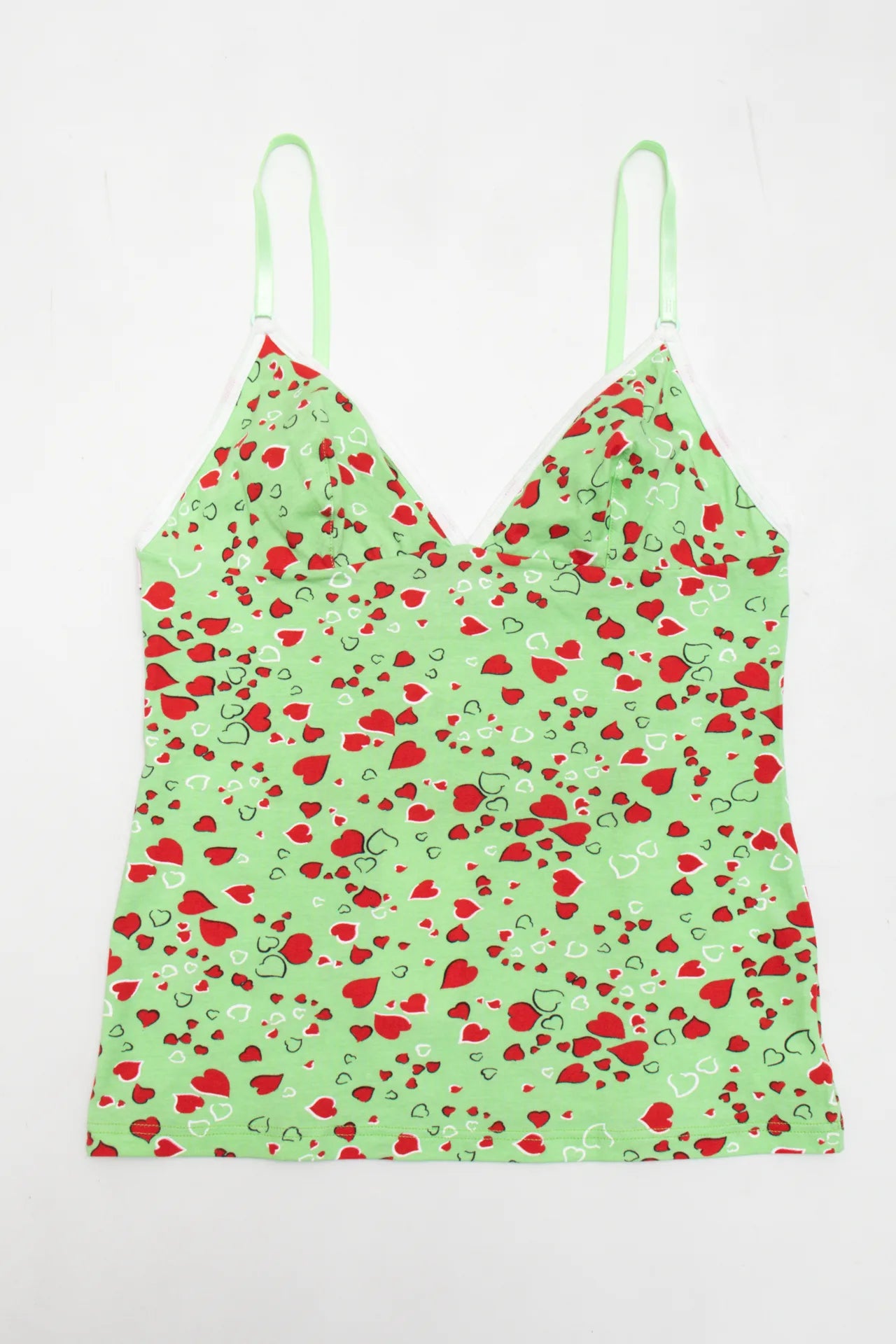 D&g Logo Cami Top Green | c. 167 | Size 10/12