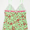 D&g Logo Cami Top Green | c. 167 | Size 10/12