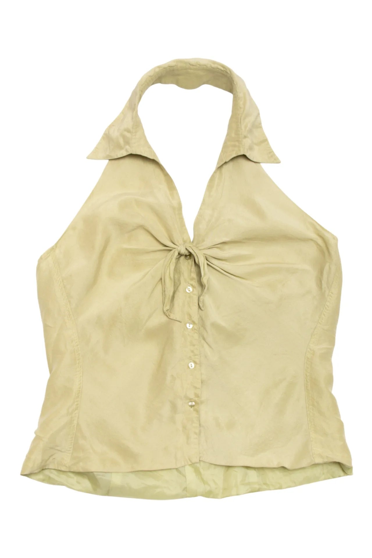 Ice Halter Top Beige | c. 167 | Size 10