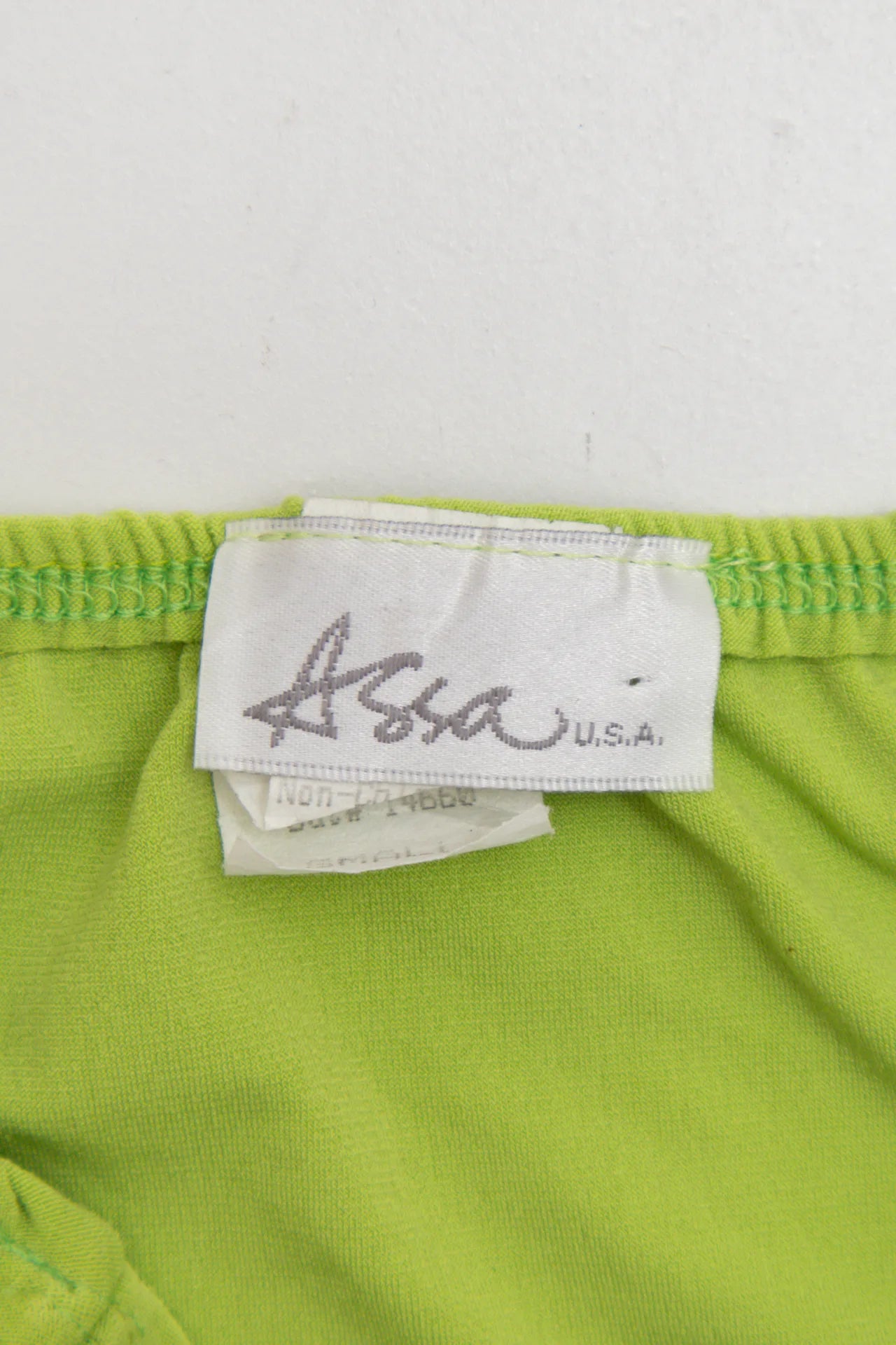 Assa Halter Top Green | c. 167 | Size 8