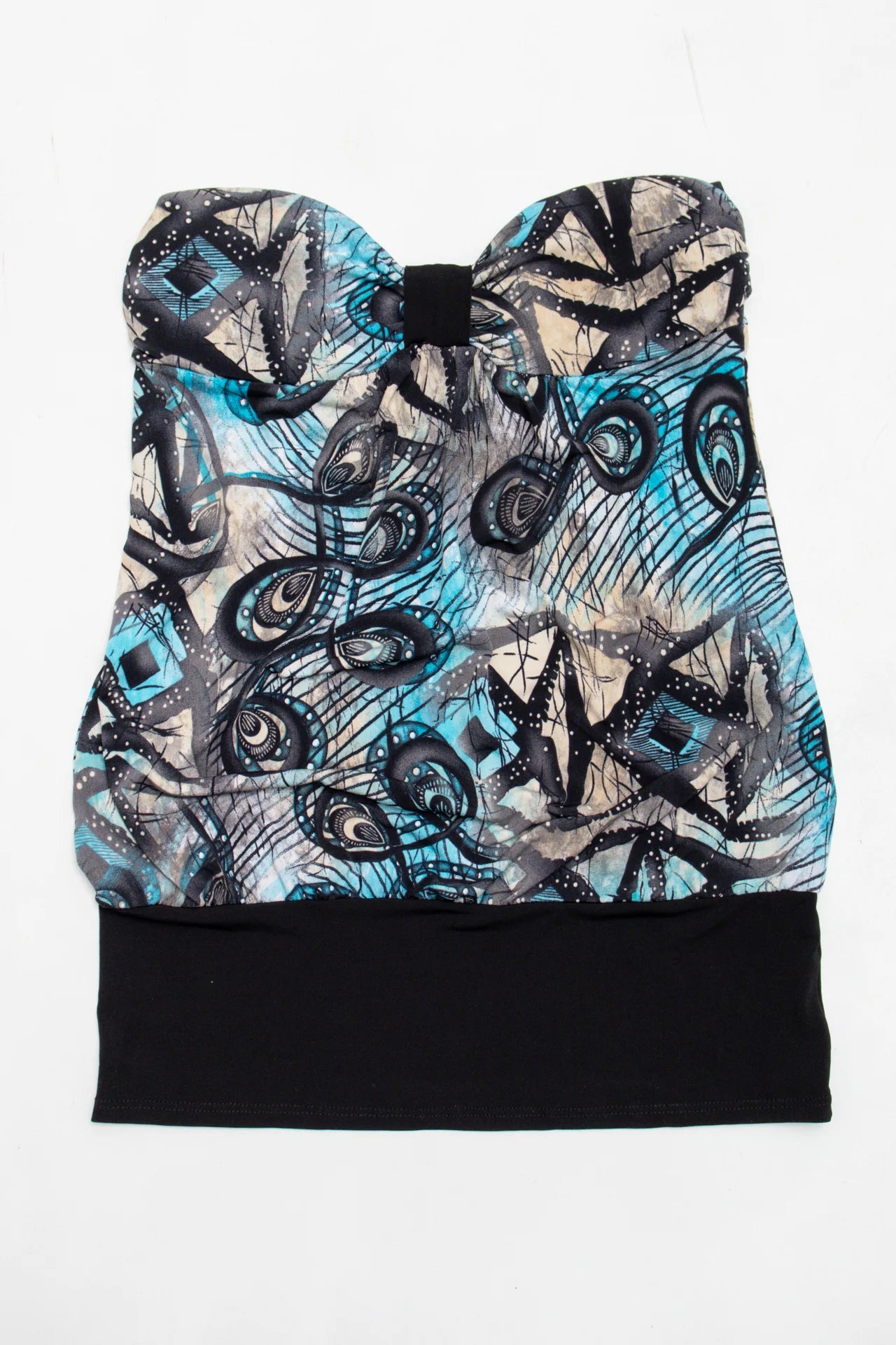 Suzy Shier Tube Top Blue | c. 167 | Size 10
