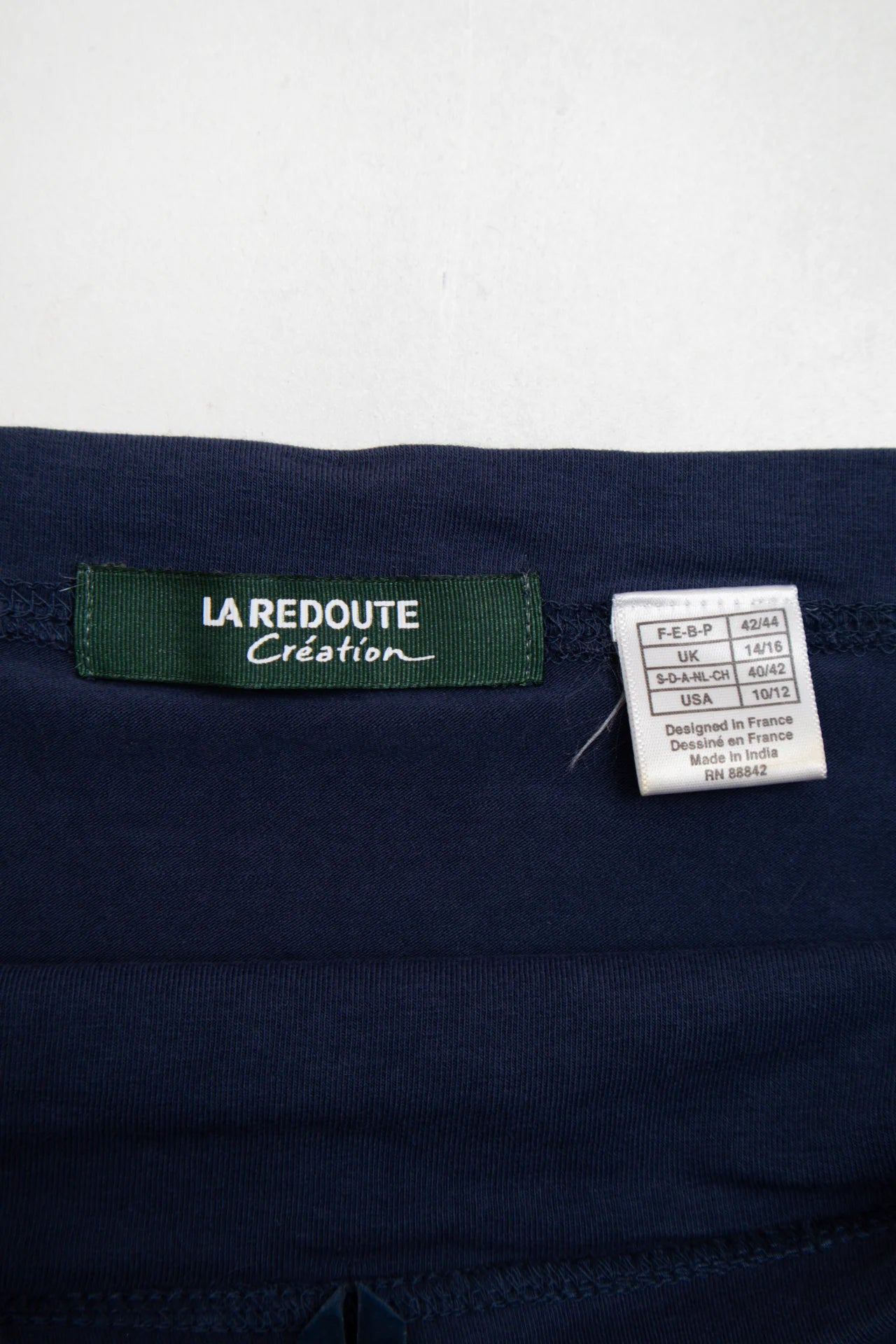 La Redoute Création Tube Top Navy | c. 167 | Size 14