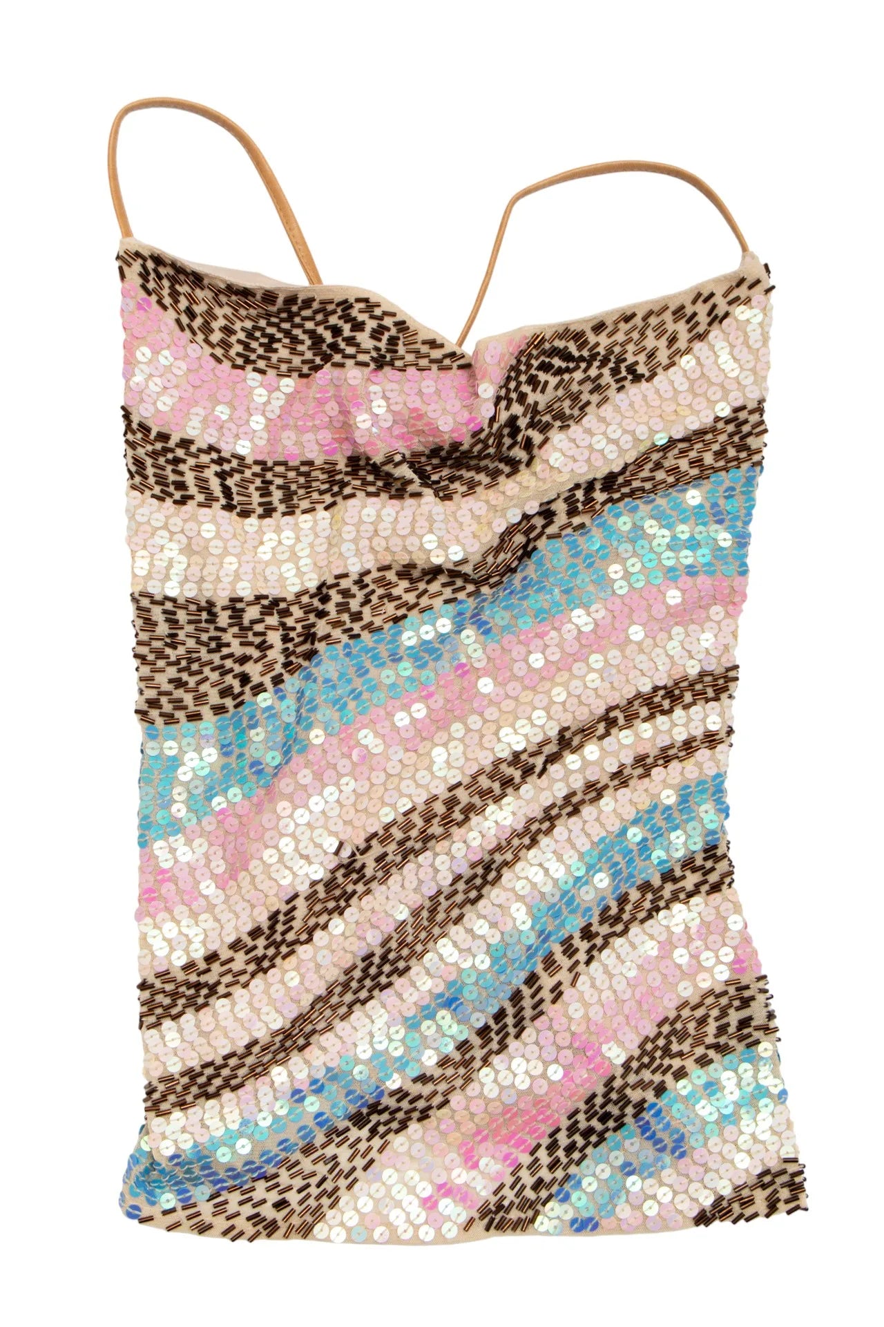 Extyn Halter Top Beige | c. 167 | Size 8/10