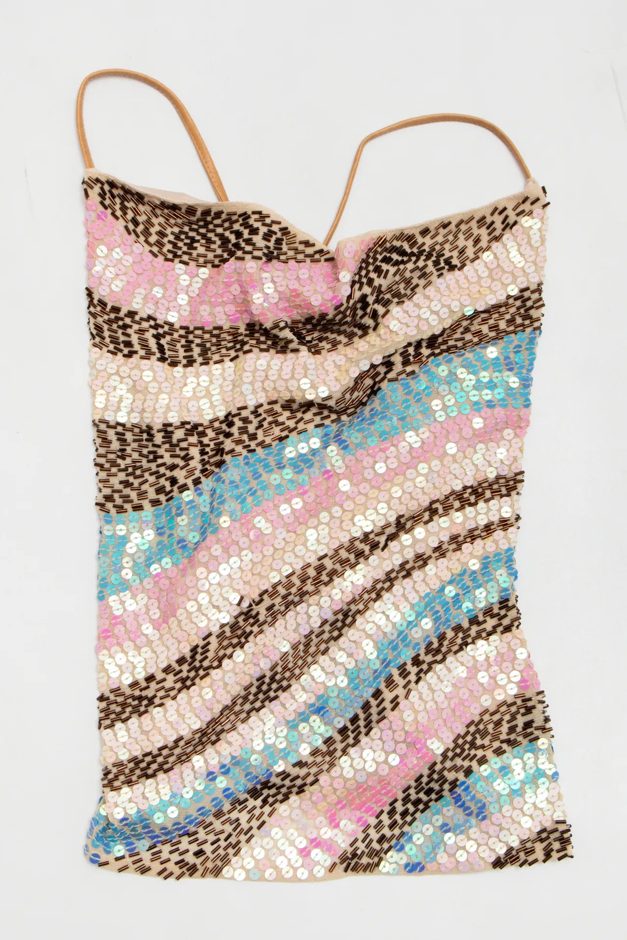 Extyn Halter Top Beige | c. 167 | Size 8/10