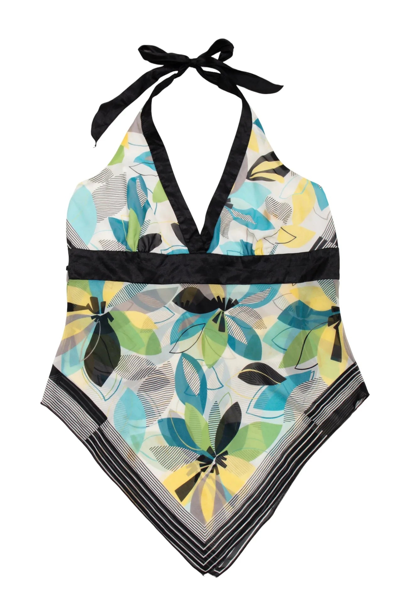 Heart Soul Halter Top Green | c. 167 | Size 12