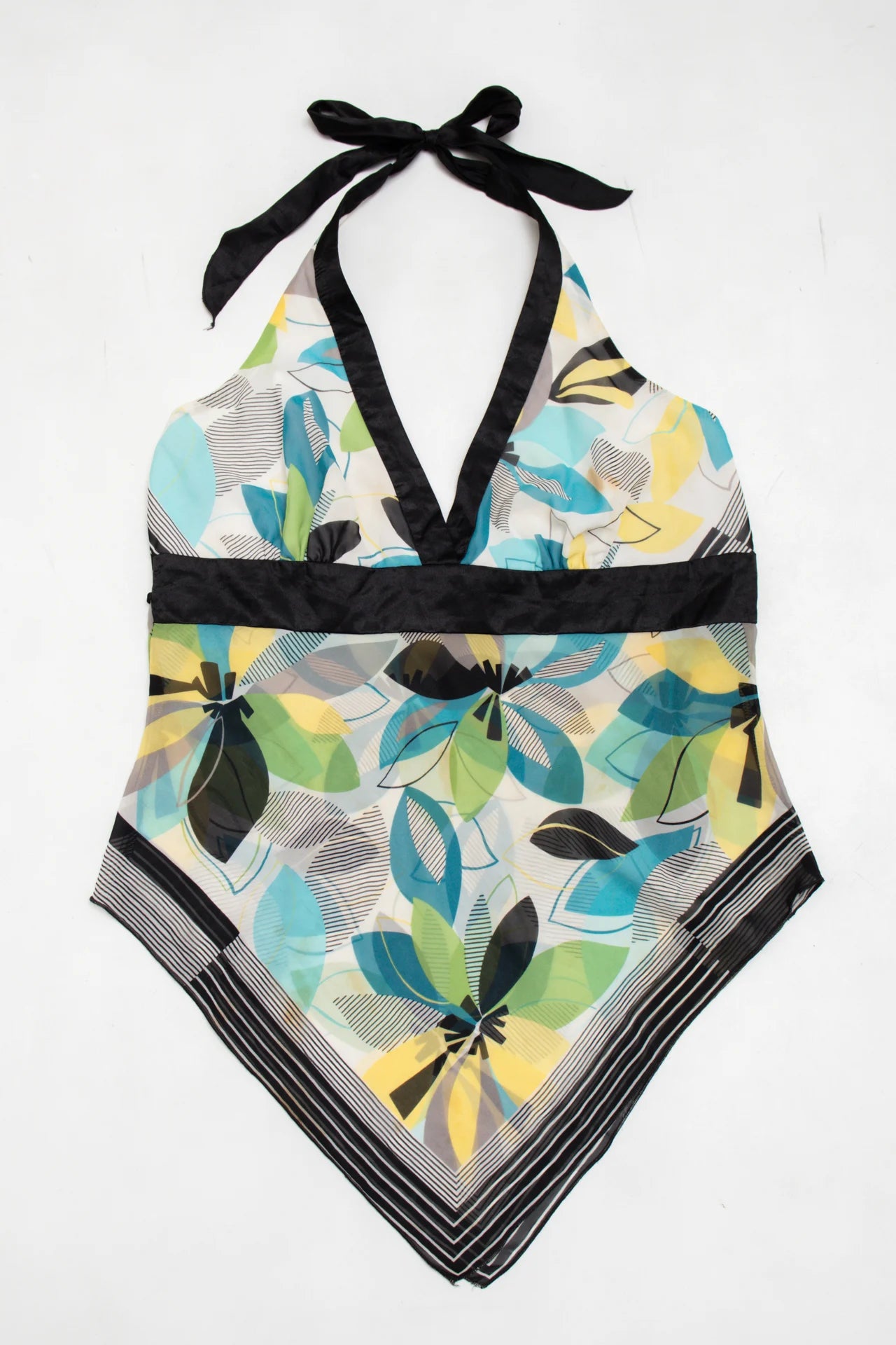 Heart Soul Halter Top Green | c. 167 | Size 12