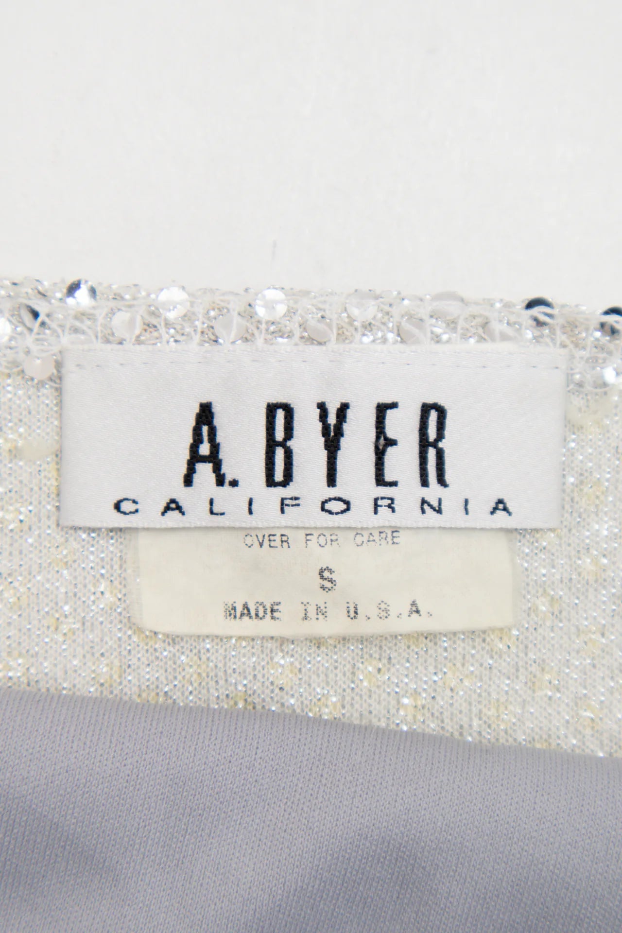 A. Byer California Camisole Silver | c. 167 | Size 8