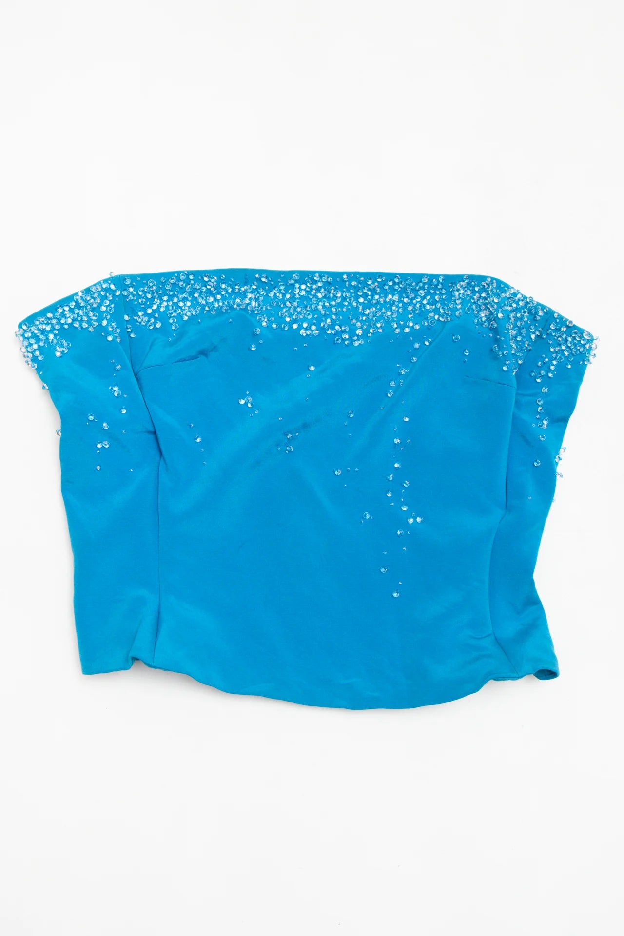 Bianca Nygård Strapless Top Blue | c. 167 | Size 6/8
