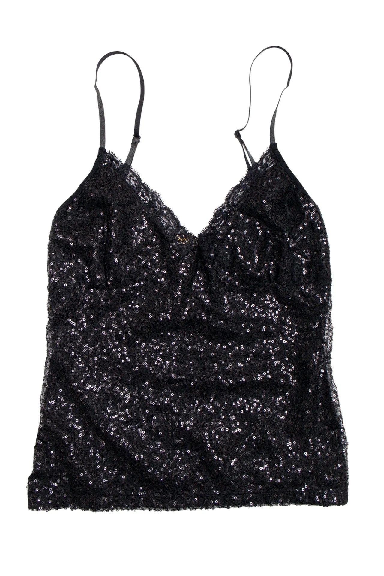 Artigli Sequin Cami Top Black | c. 167 | Size 10