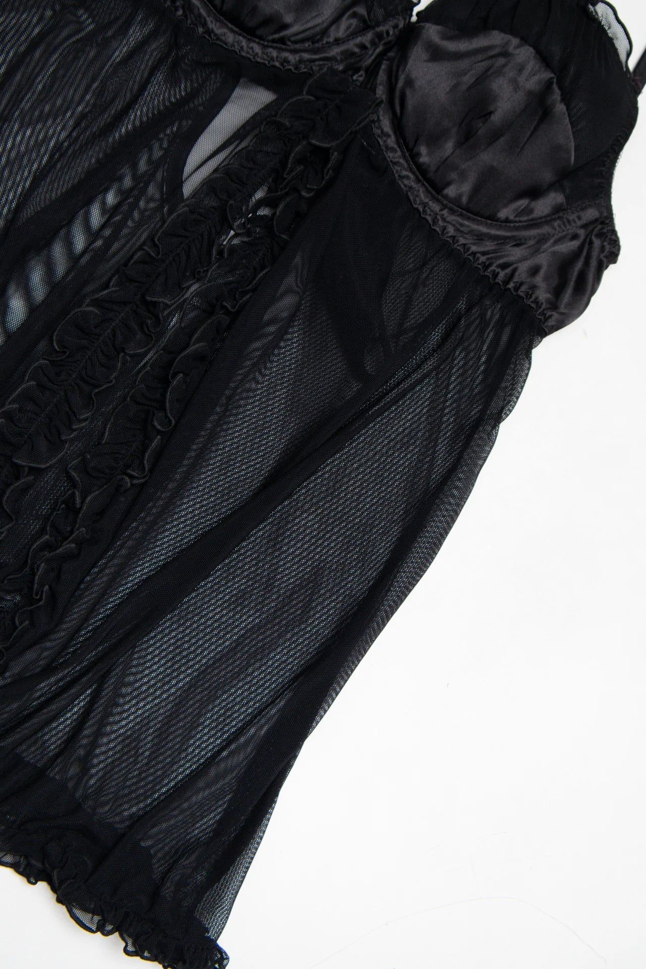 Frederick's Of Hollywood Babydoll Lingerie Set Black | c. 167 | Size 10