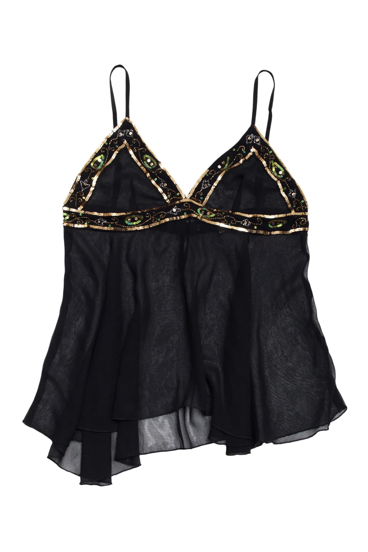 Magazine Cami Top Black | c. 167 | Size 8/10