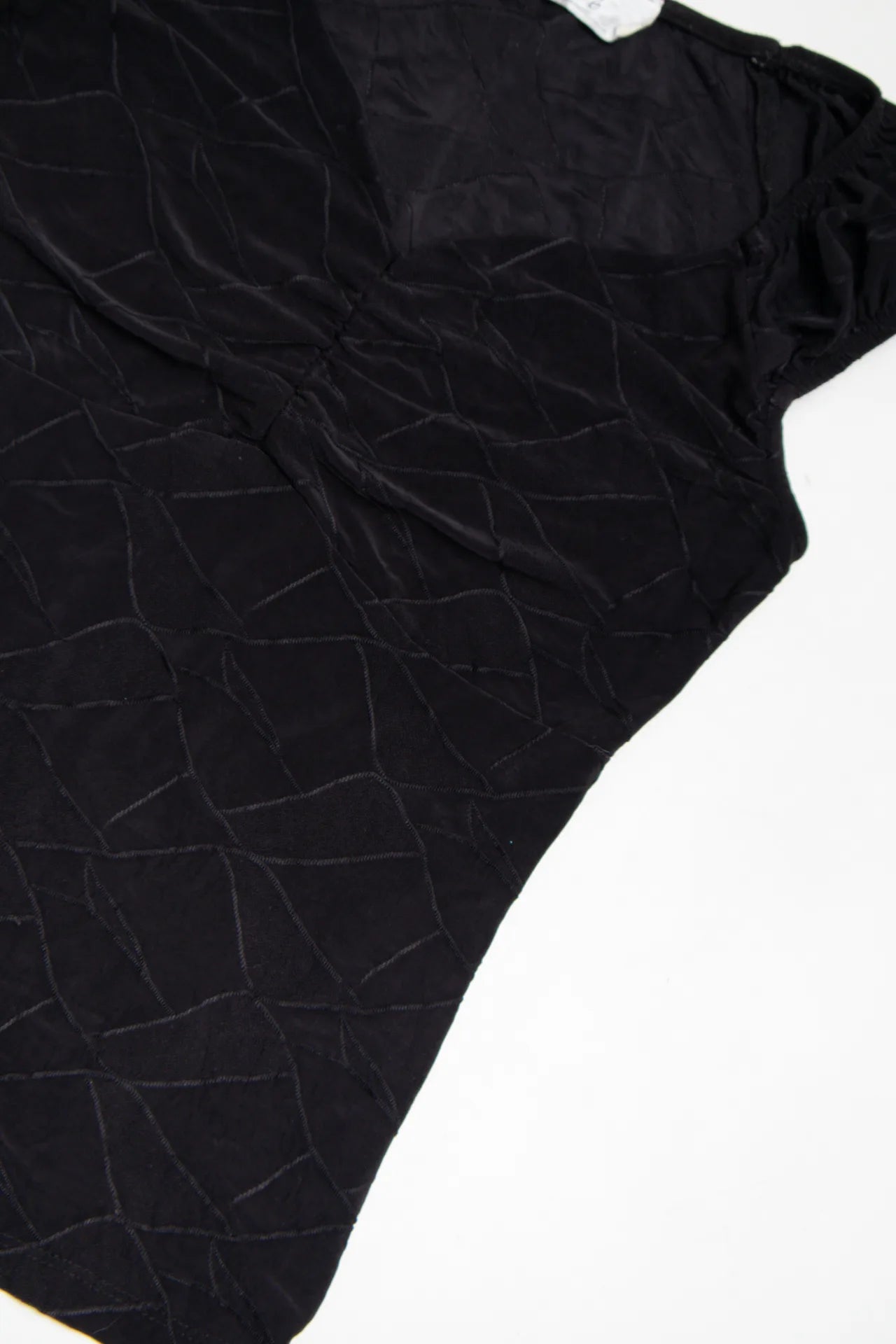 Zoé Cap Sleeve Top Black | c. 167 | Size 8/10