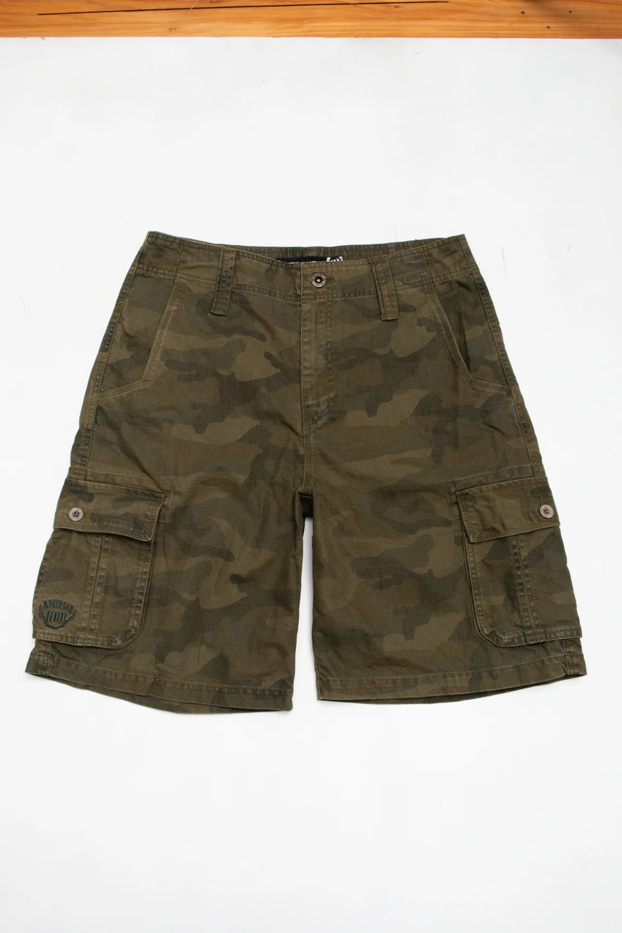 Animal Cargo Shorts Green | c. 167 | Size 12