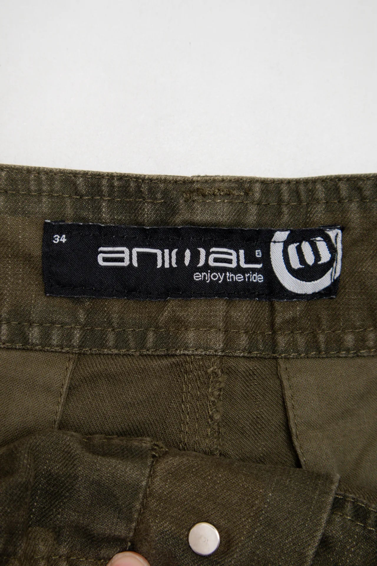 Animal Cargo Shorts Green | c. 167 | Size 12