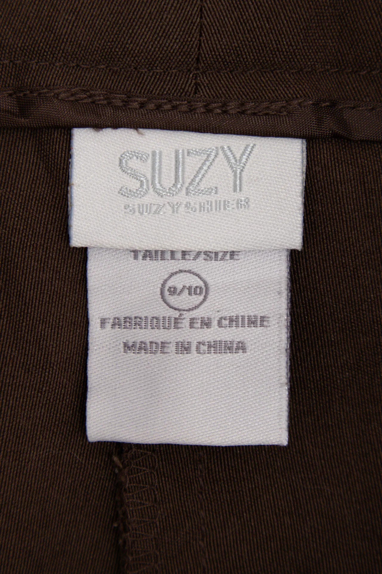 Suzy Shier Pants Brown | c. 167 | Size 10