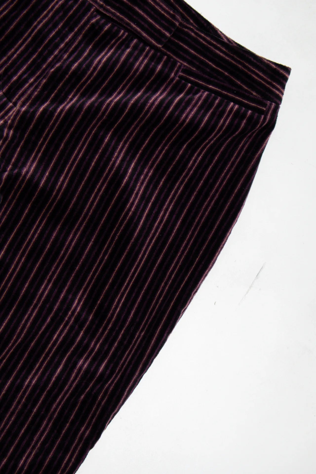 Ann Taylor Loft Velvet Pants Purple | c. 167 | Size 8